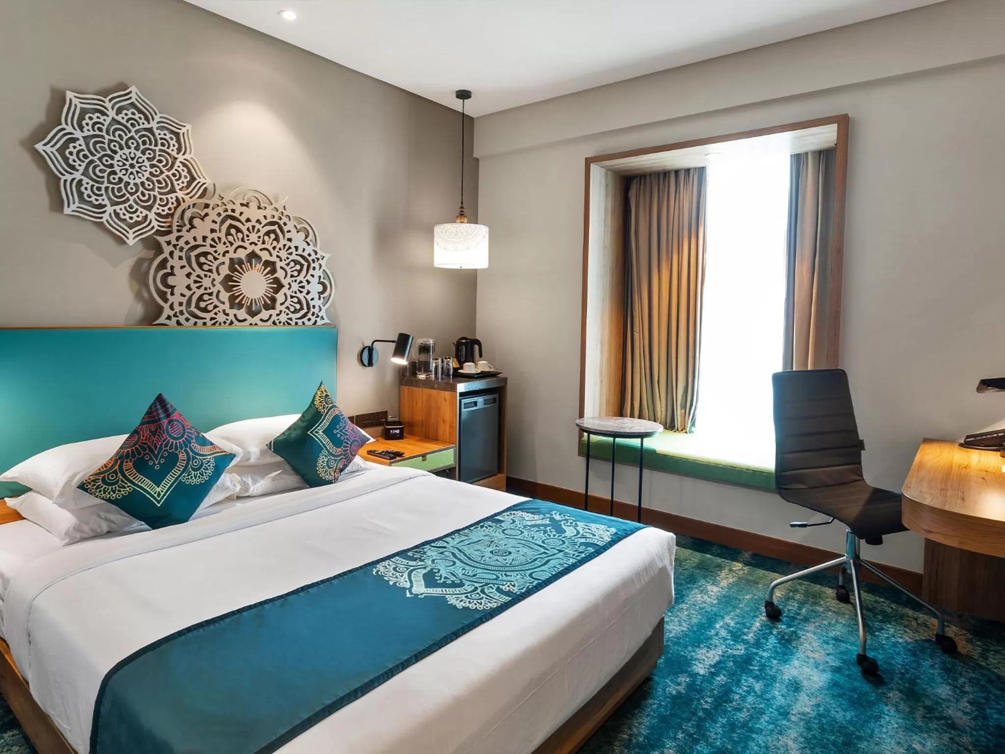 Bedroom, Bed in Grand Mercure Ahmedabad GIFT City - An Accor Hotels Brand