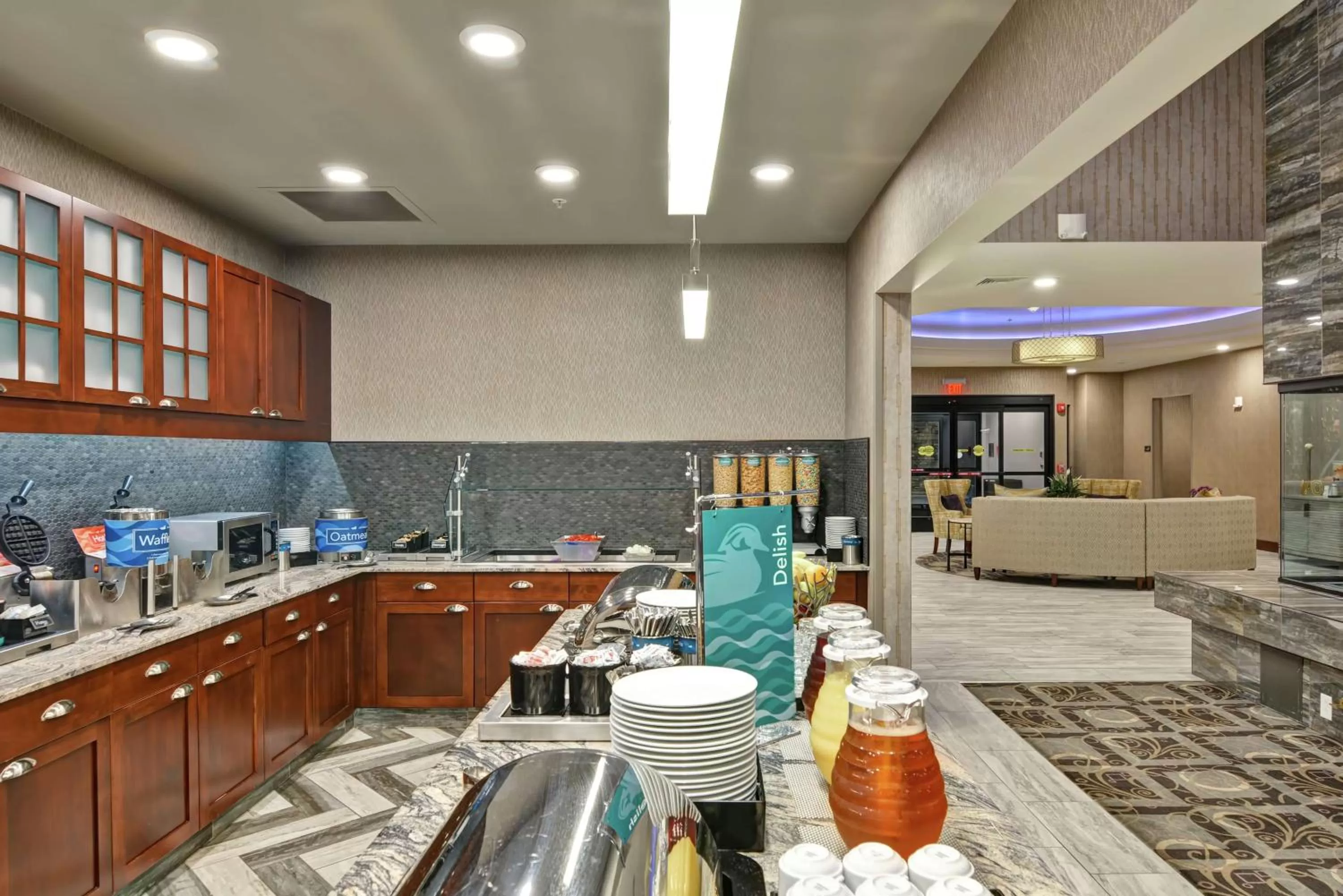 Breakfast in Homewood Suites By Hilton New Hartford Utica