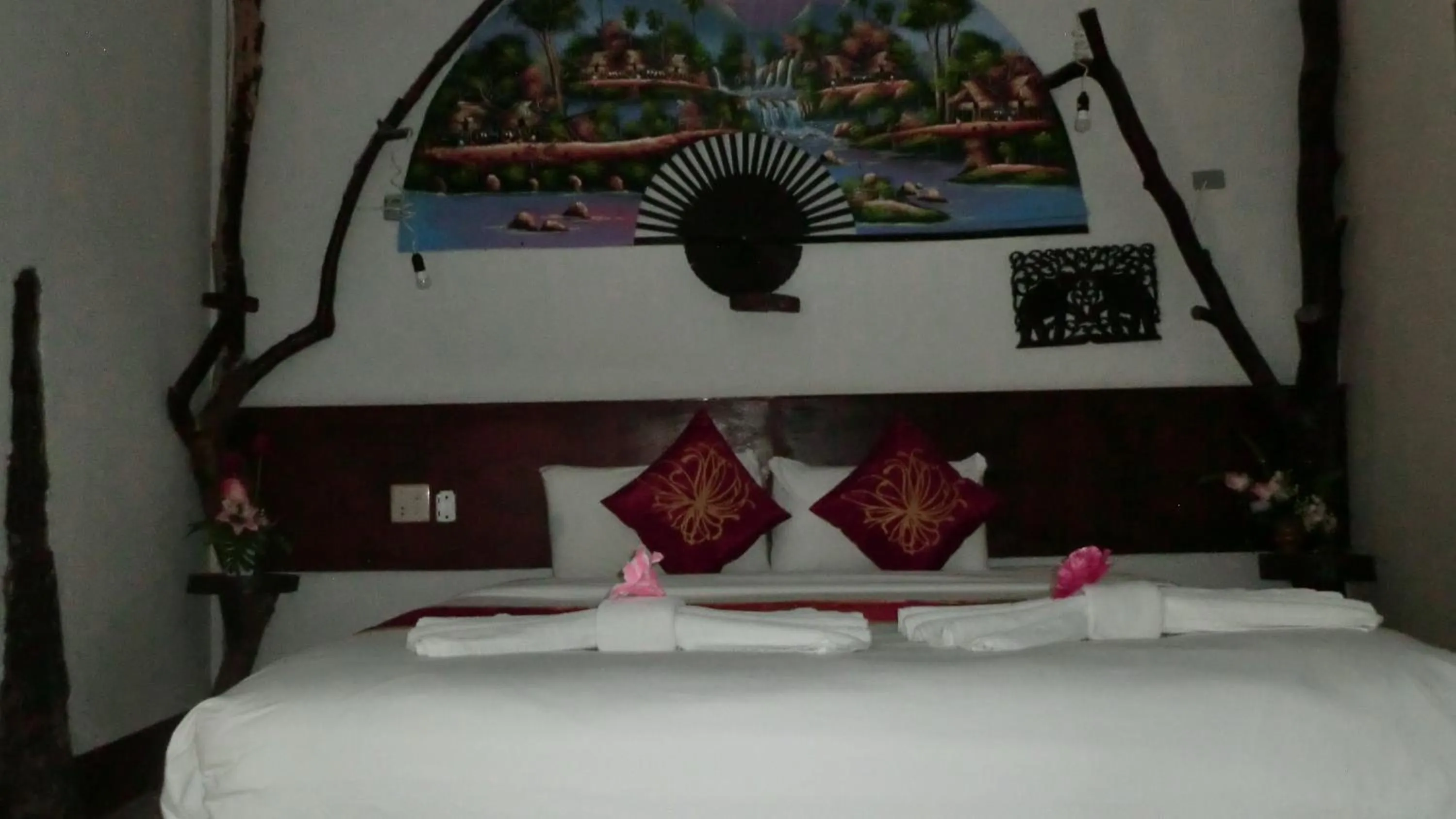 Bed in The Krabi Forest Homestay