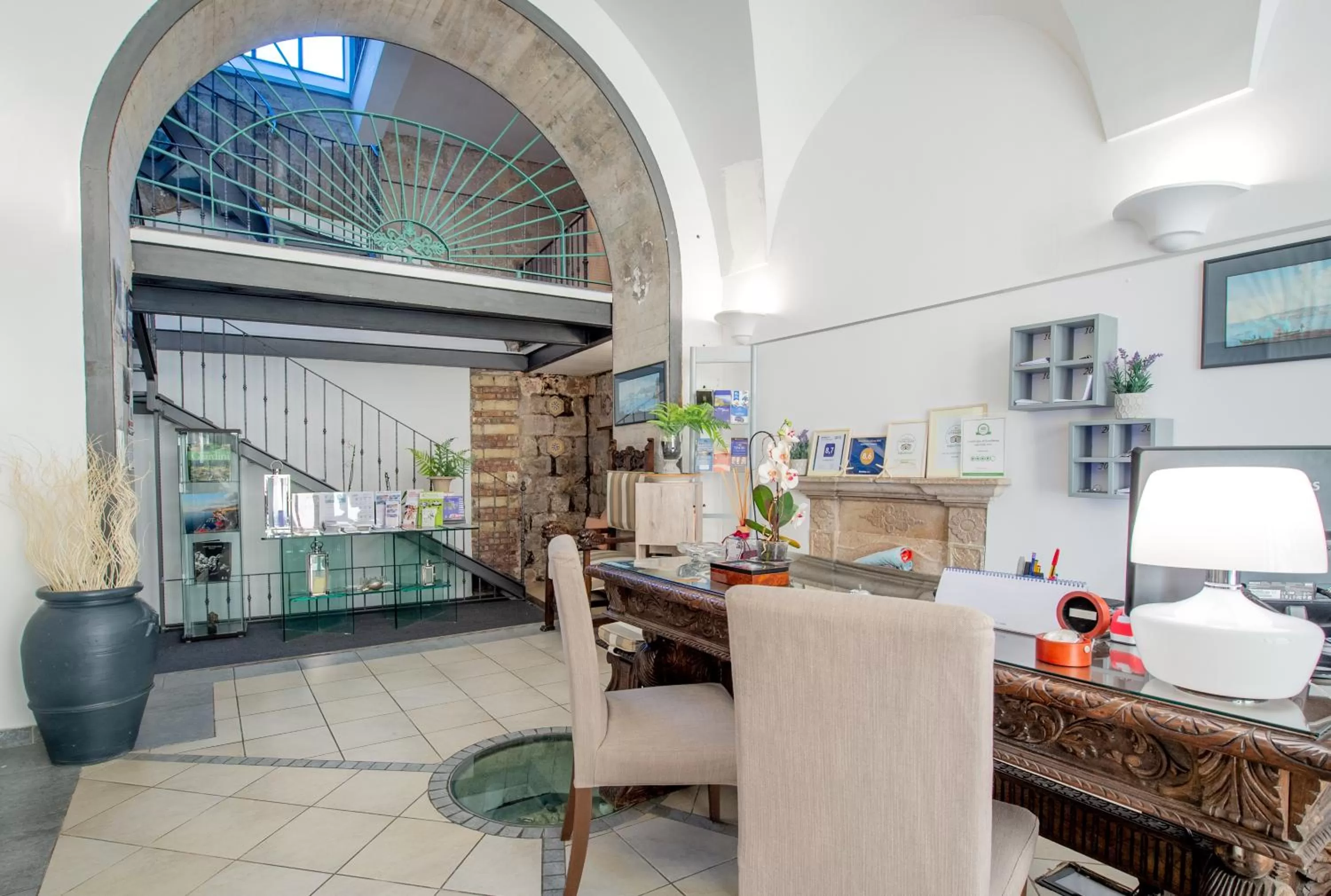 Lobby or reception in Hotel Rivoli Sorrento