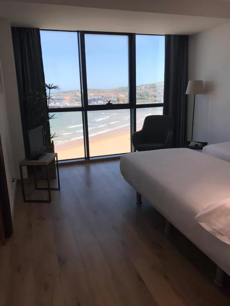 Bed in Hotel Príncipe de Asturias