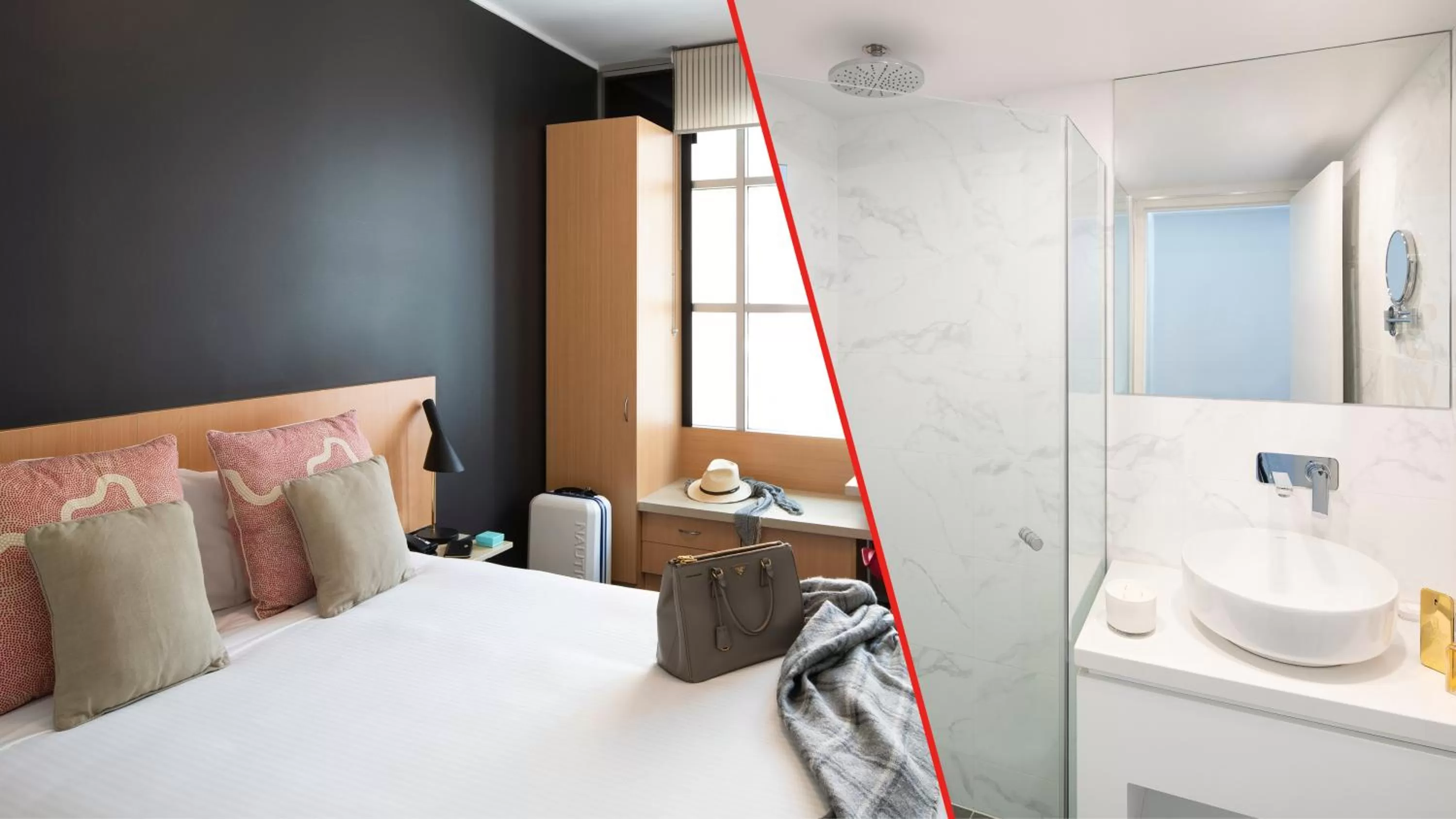 Shower, Bed in ibis Sydney World Square