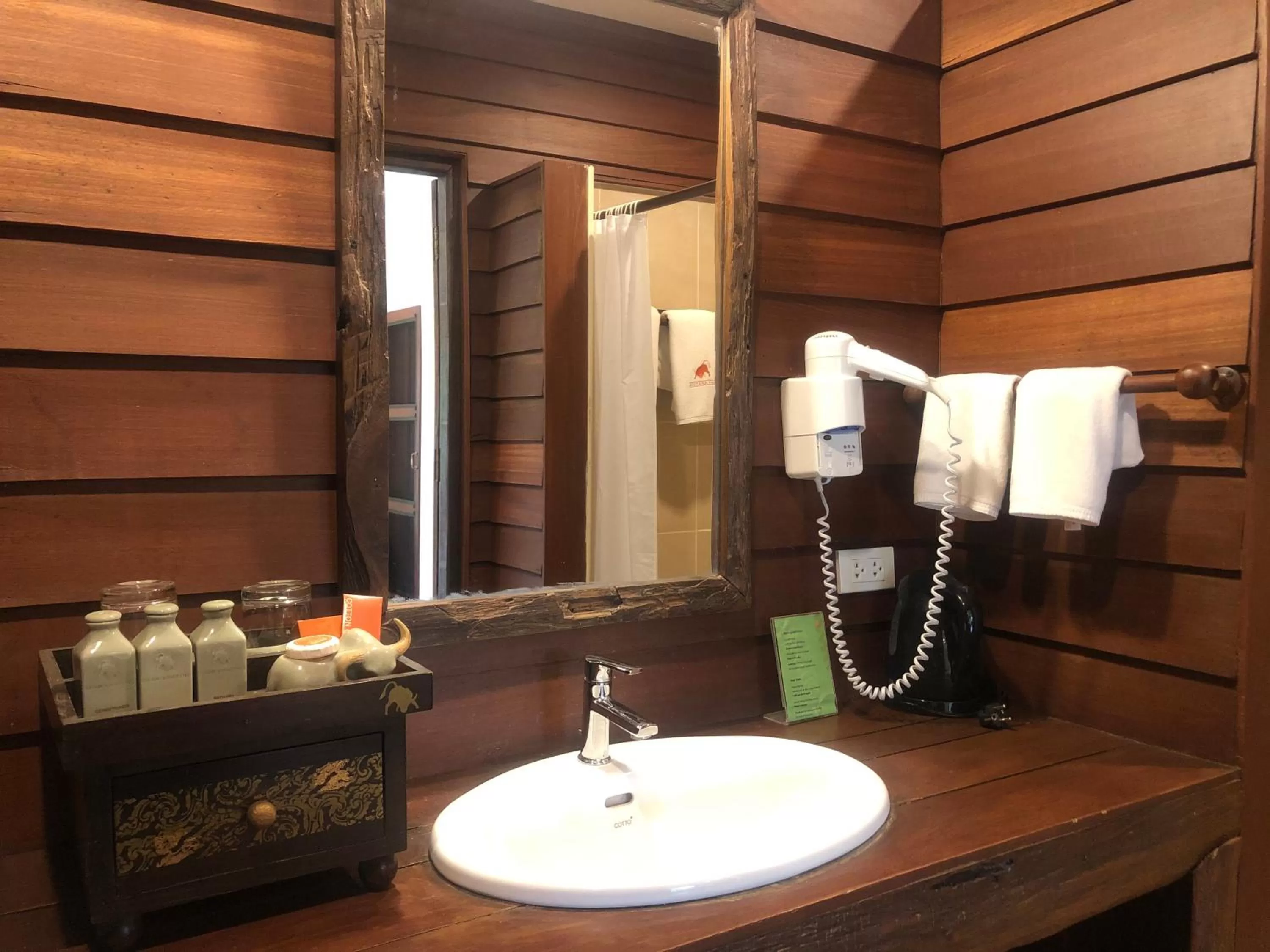 Bathroom in Baan Krating Pai Resort - SHA Plus