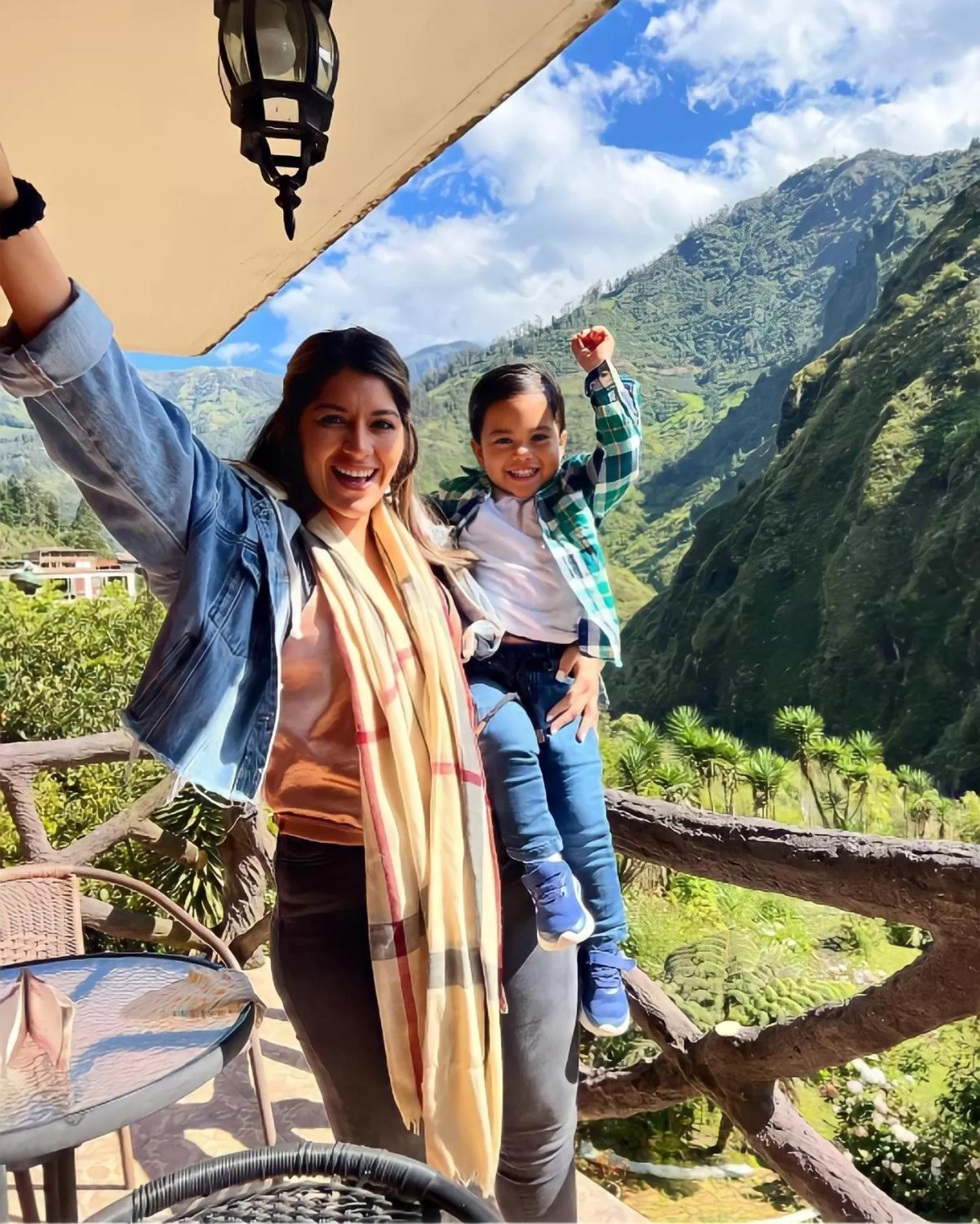 Family in Aldea Real Eco Friendly