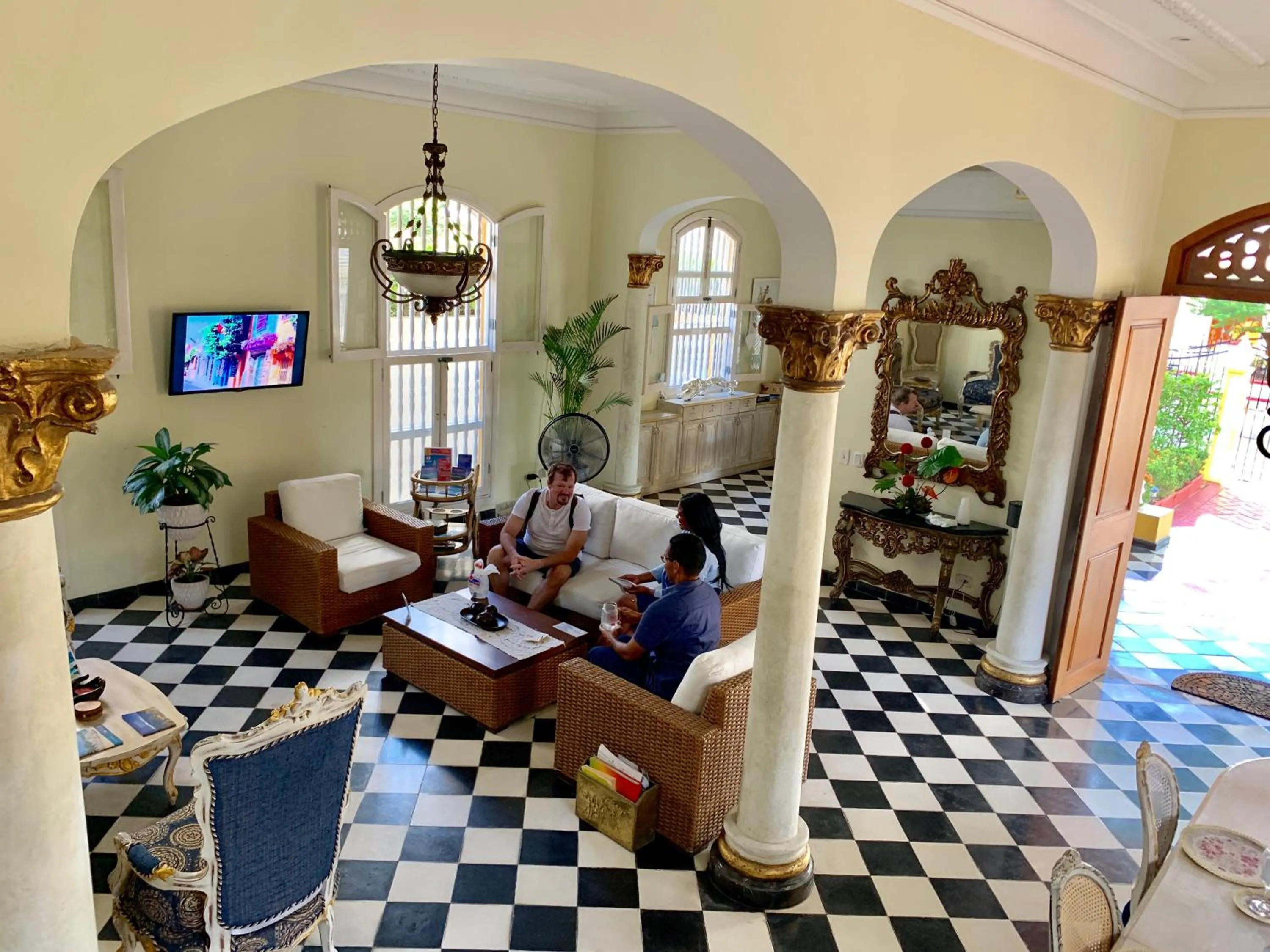 People in Hotel Boutique Castillo Ines Maria