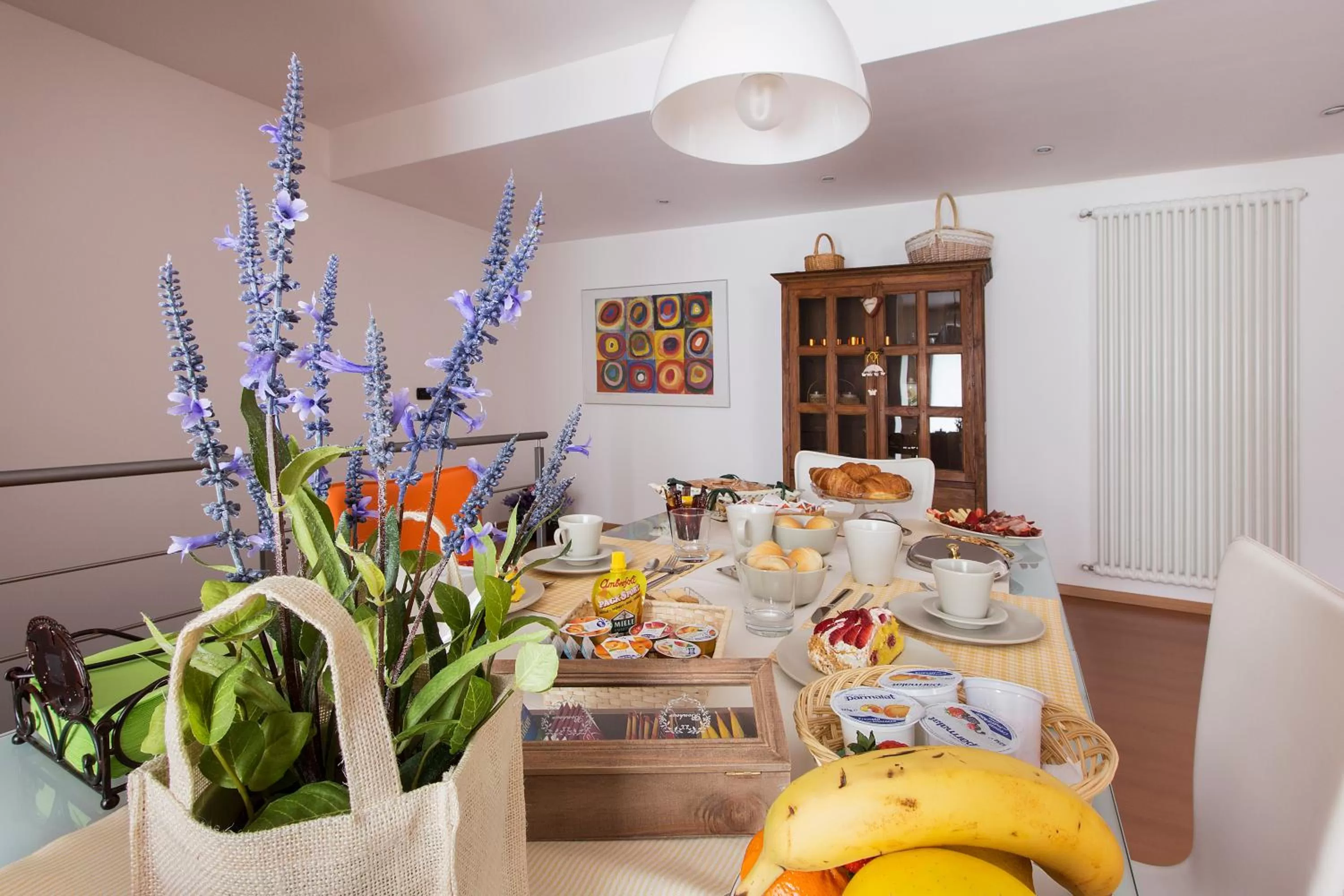 Food and drinks in B&B La Corte