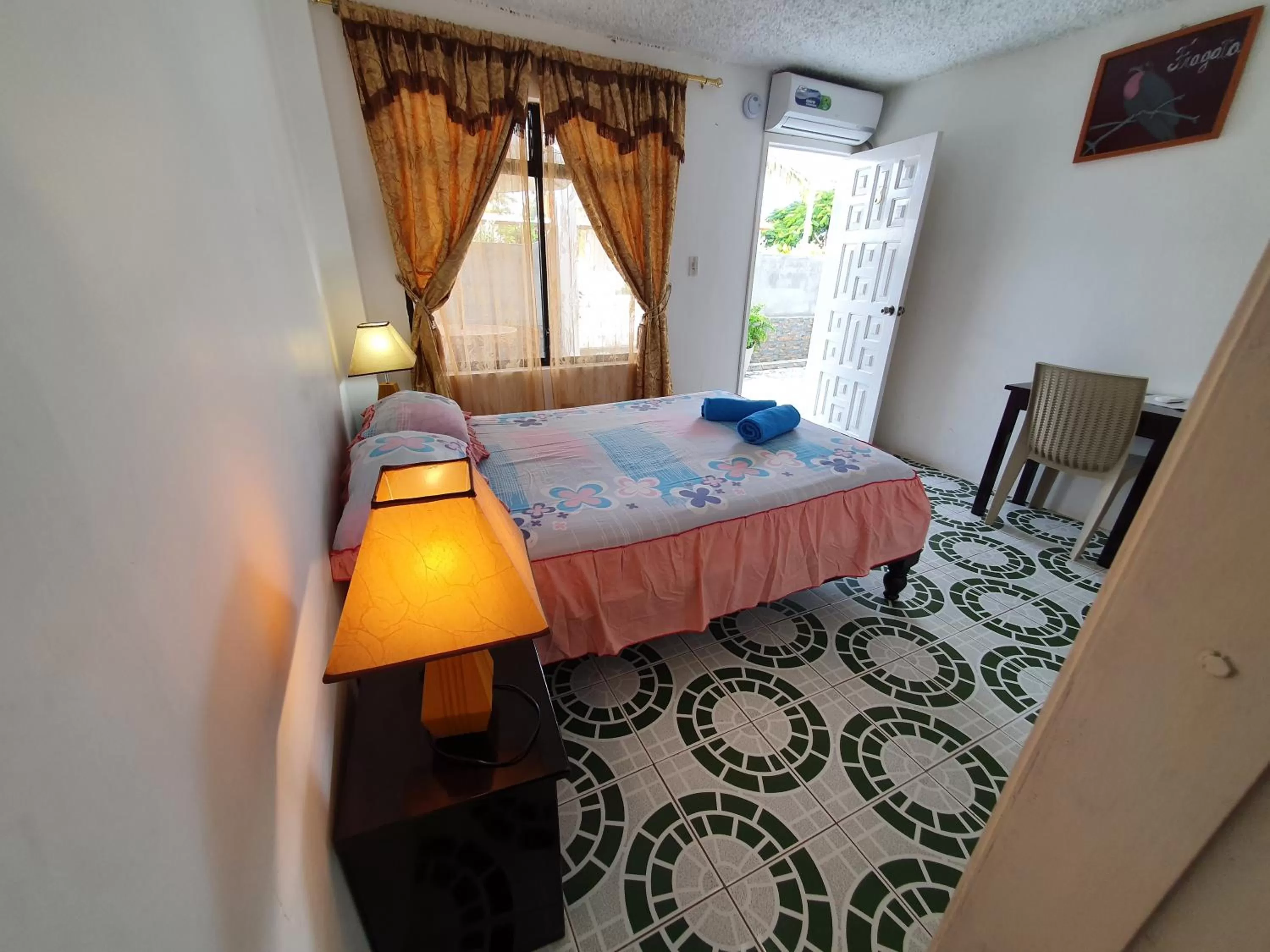 Bed in Hostal Cerro Azul