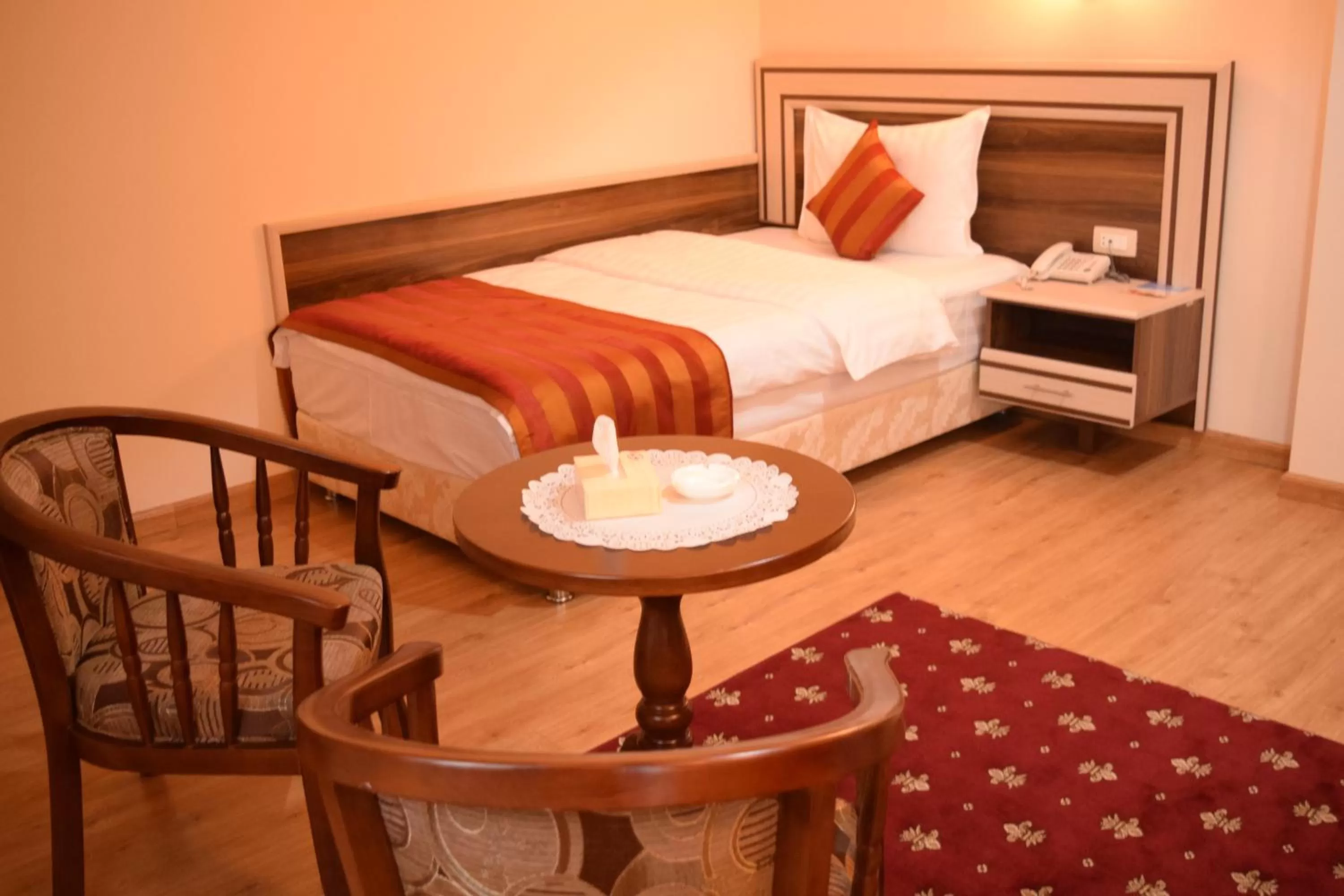 Bed in Artsakh Hotel