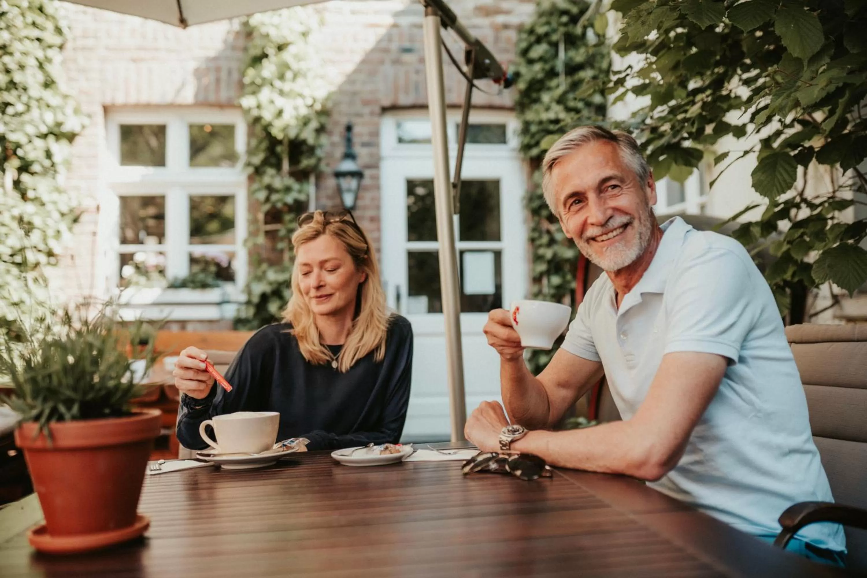 Patio in Hotel Rodderhof