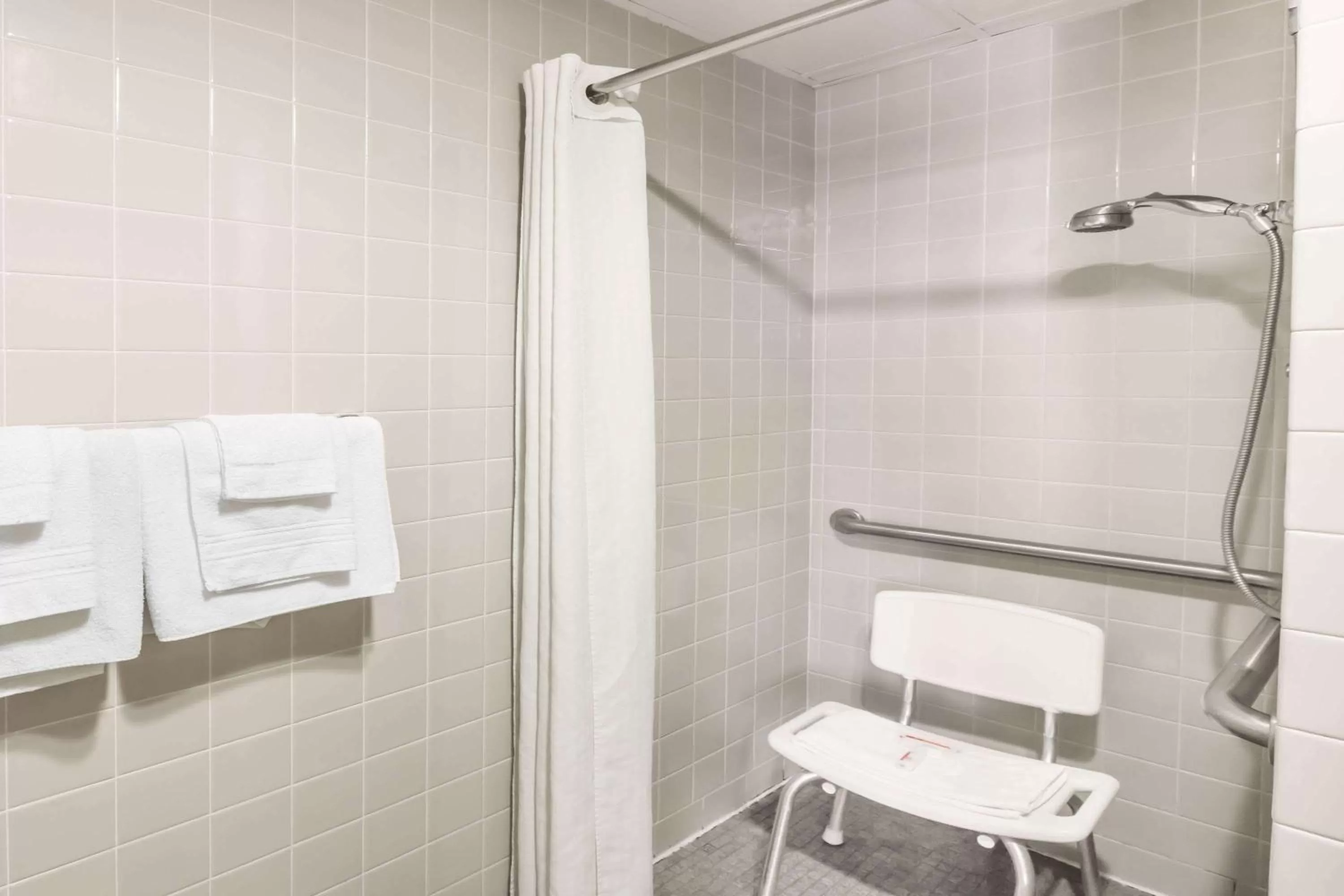 Shower in Super 8 by Wyndham Luverne