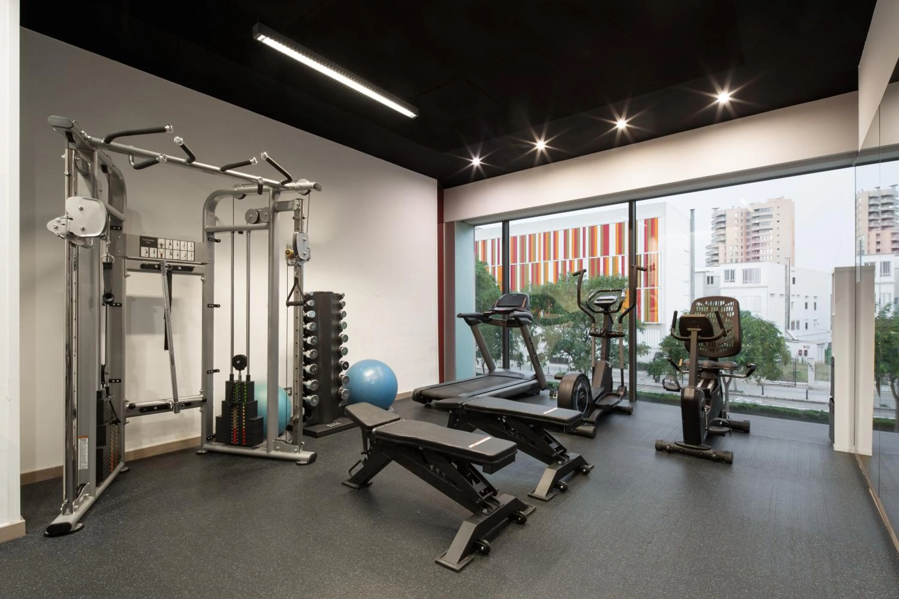 Fitness centre/facilities in Barceló Valencia
