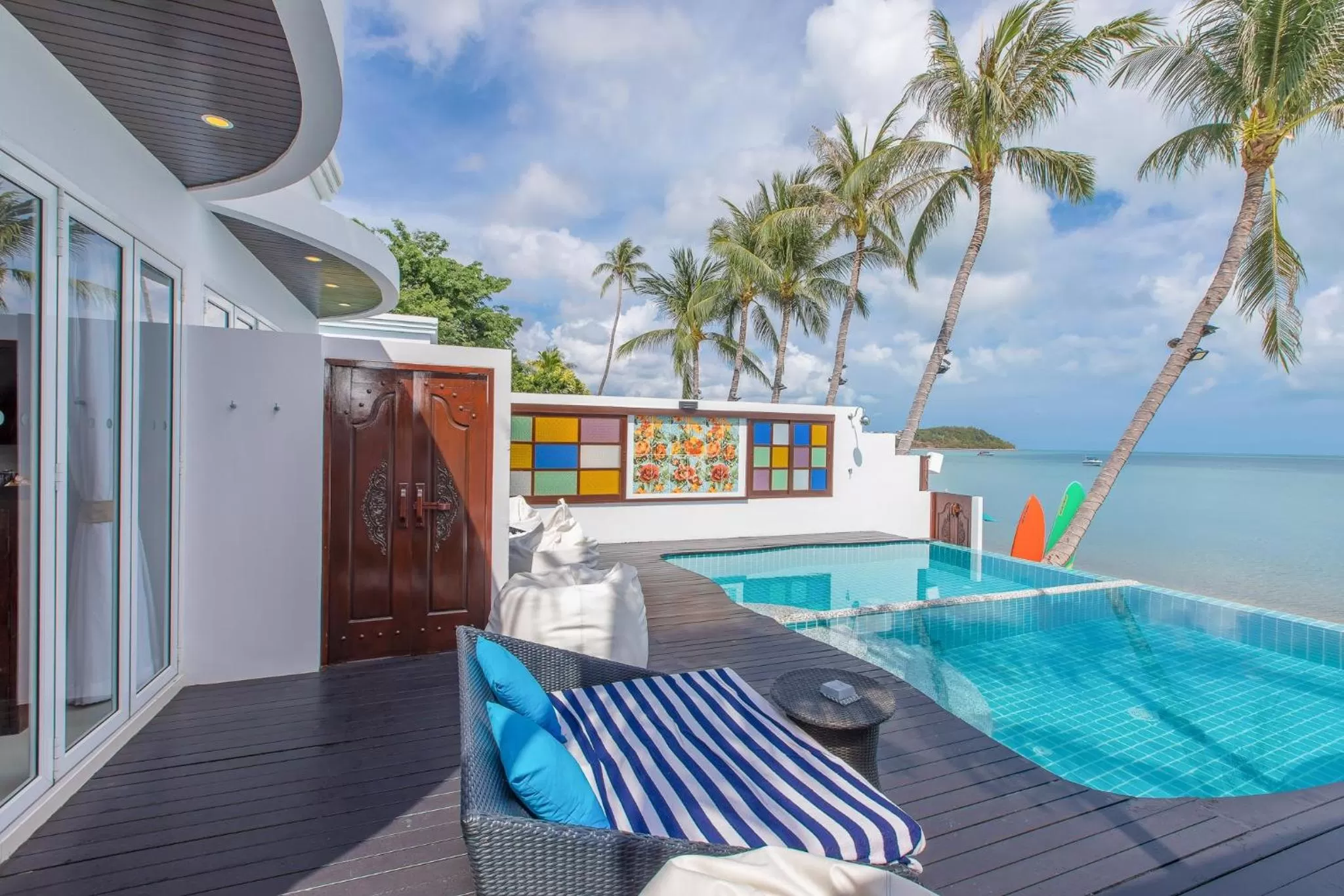 Swimming pool in The Privilege Hotel Ezra Beach Club