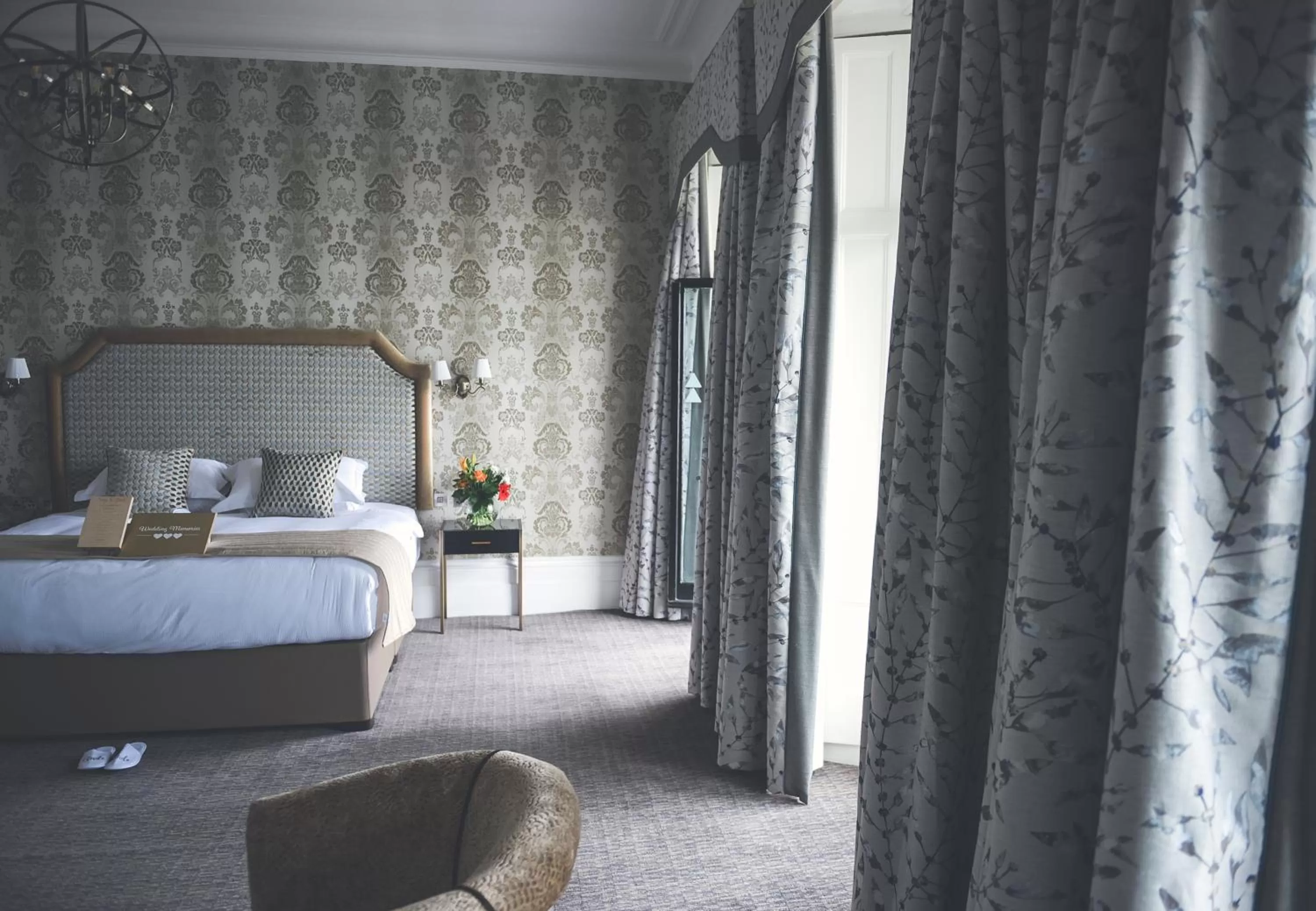 Decorative detail, Bed in Best Western Premier Dover Marina Hotel & Spa