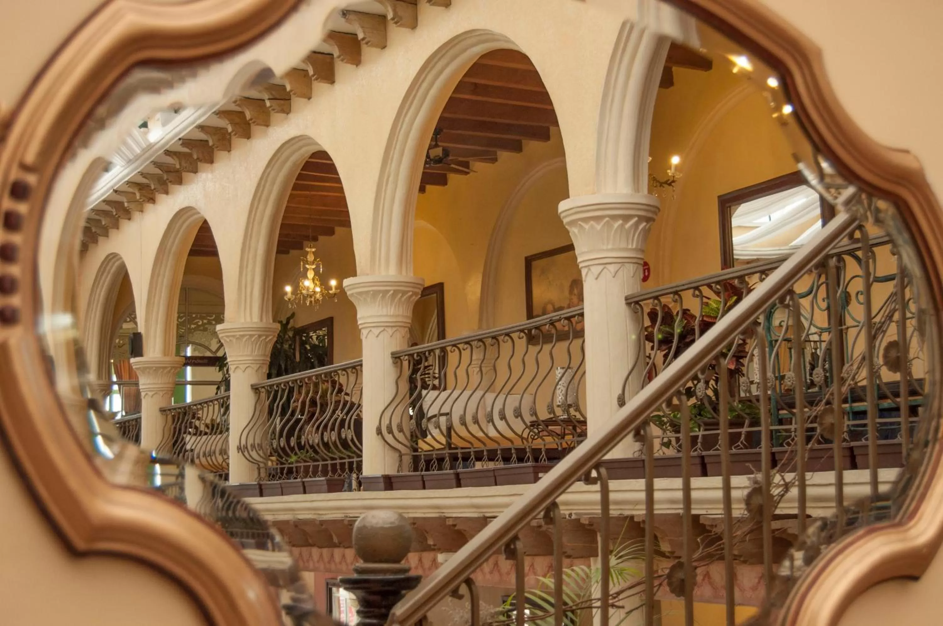 Decorative detail in Centro Hotel Villa las Margaritas
