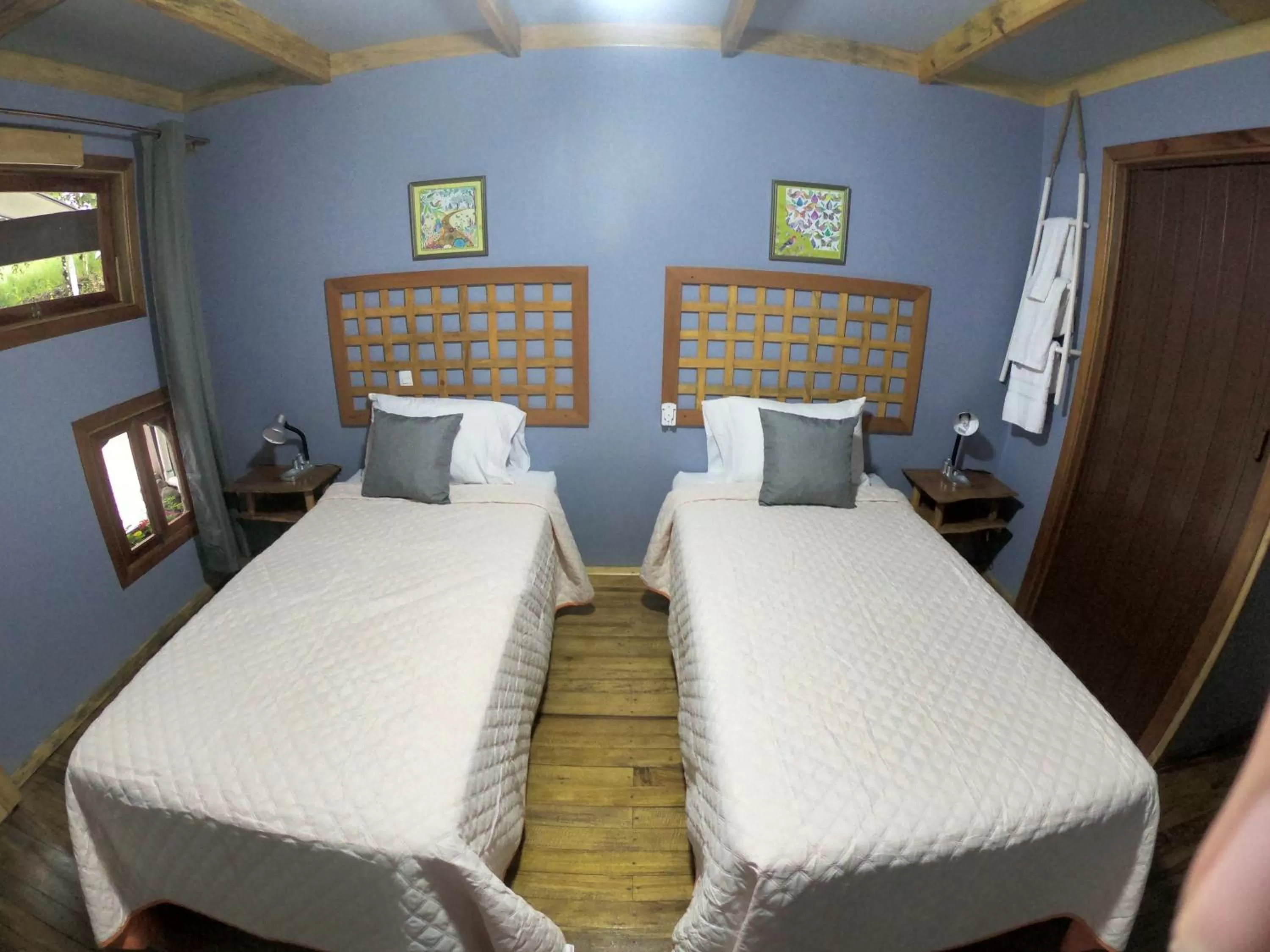 Bed in Hotel Hacienda Don Paolo