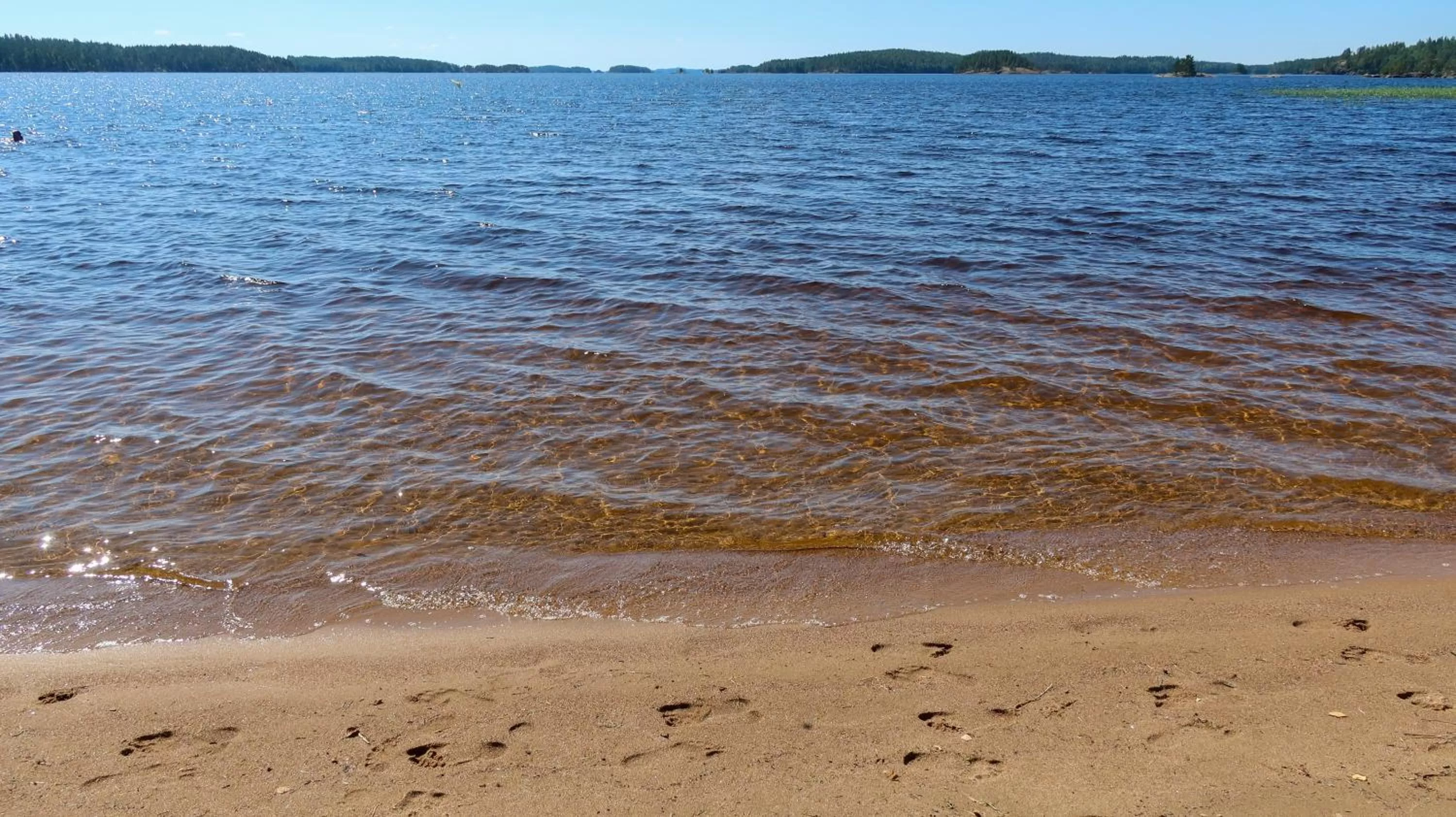 Natural landscape in Pistohiekka Resort