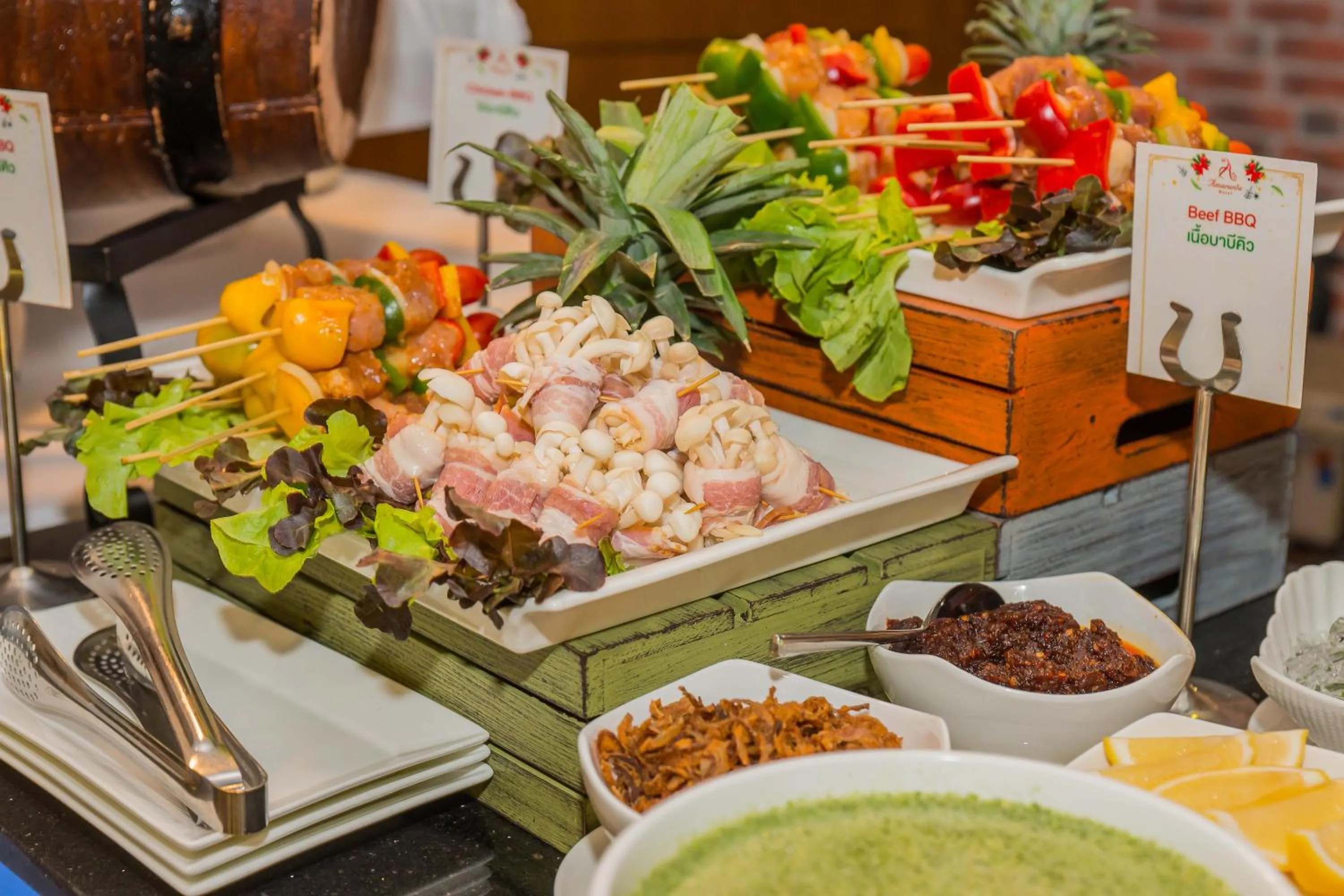 Food in Amaranta Hotel