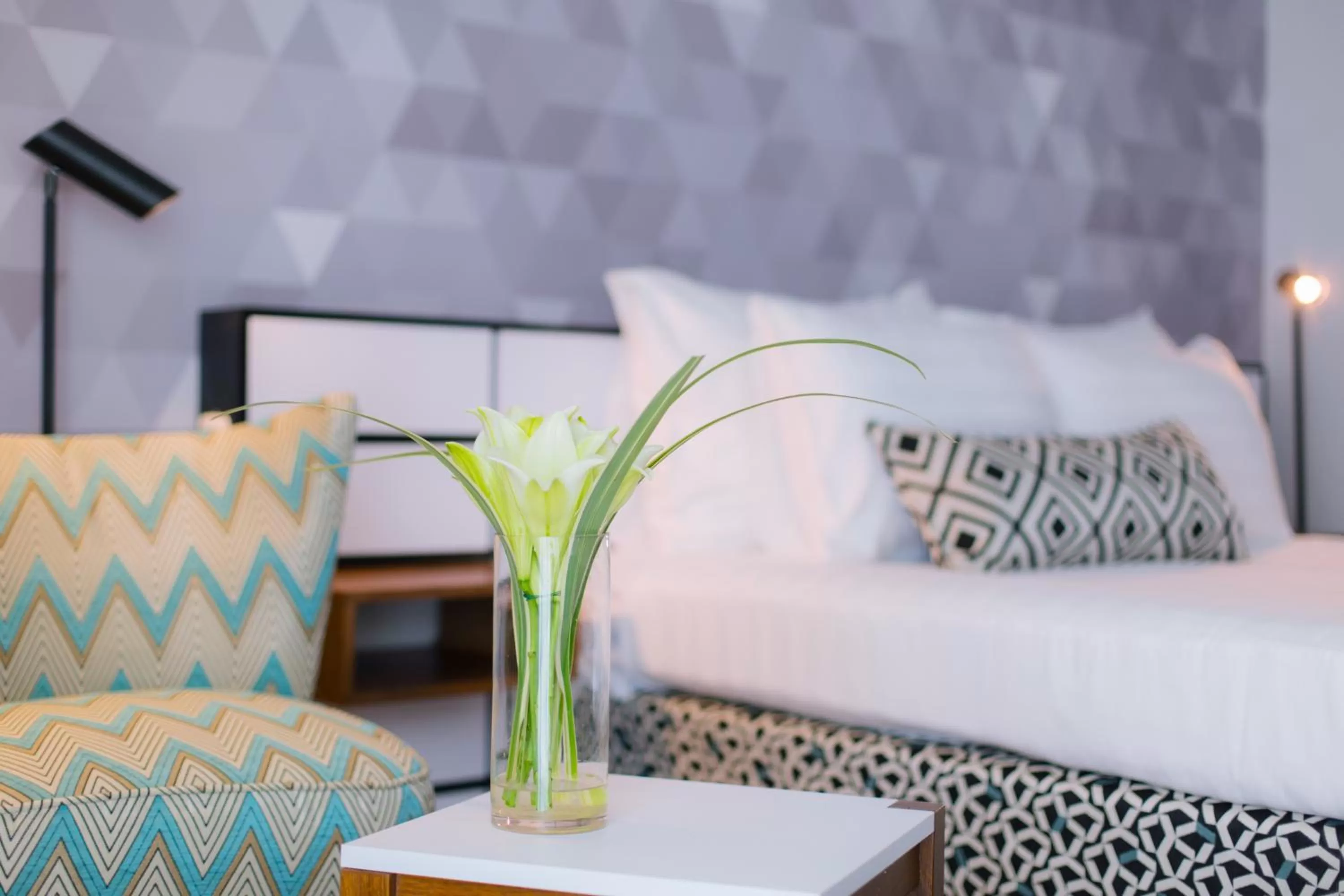 Decorative detail, Bed in Prima Tel Aviv Hotel