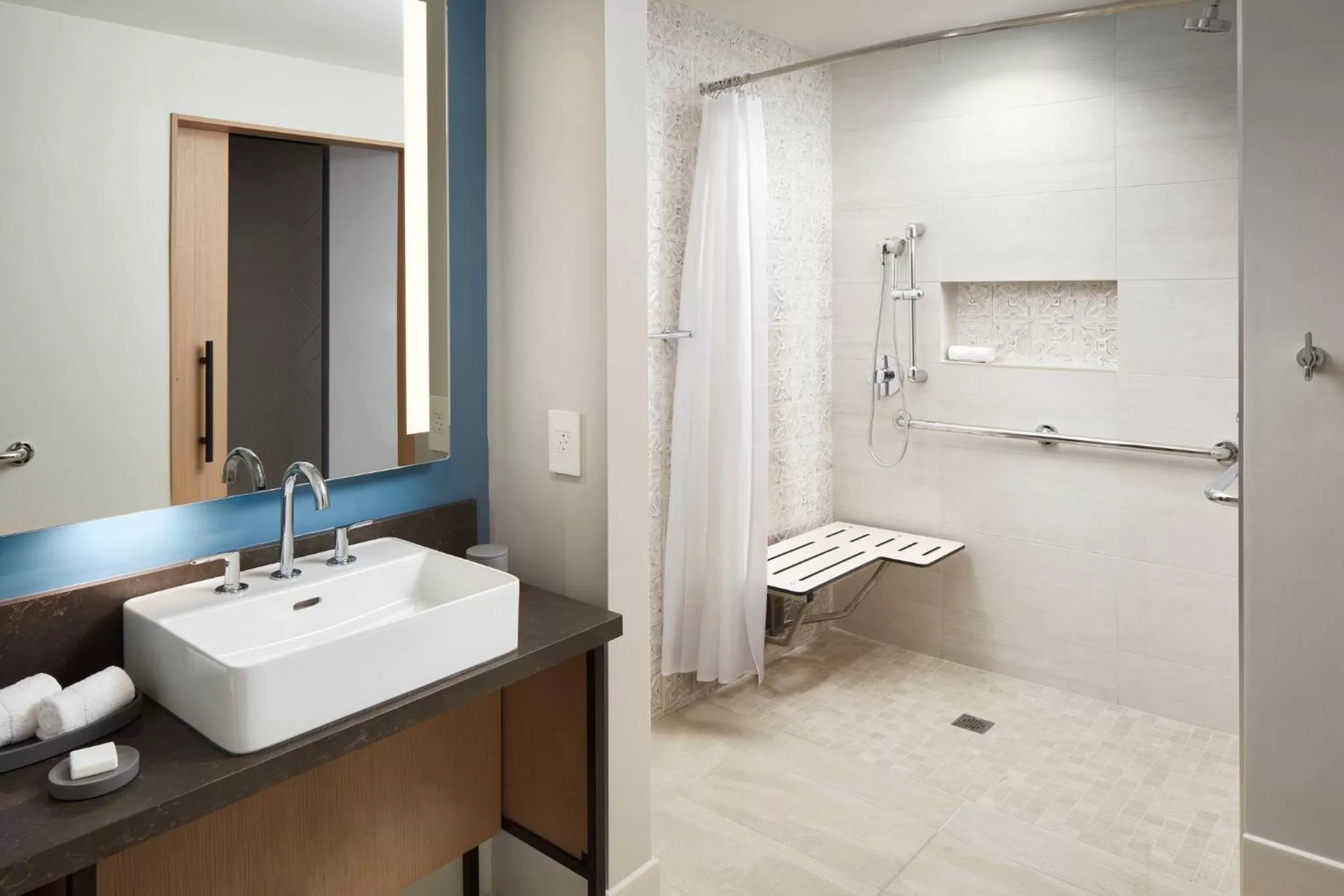 Bathroom in Loews Coral Gables Hotel