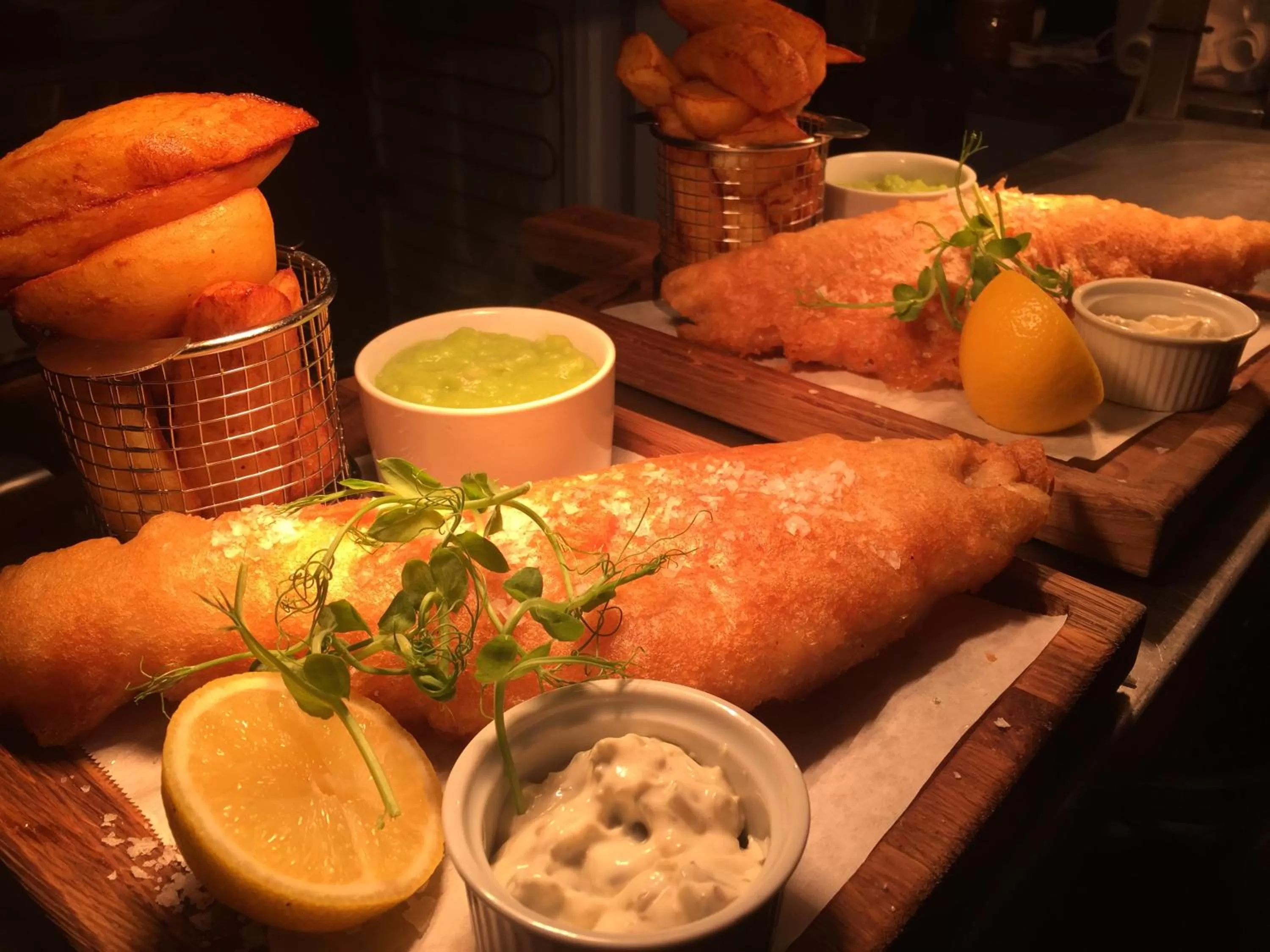 Food in The Black Swan Hotel