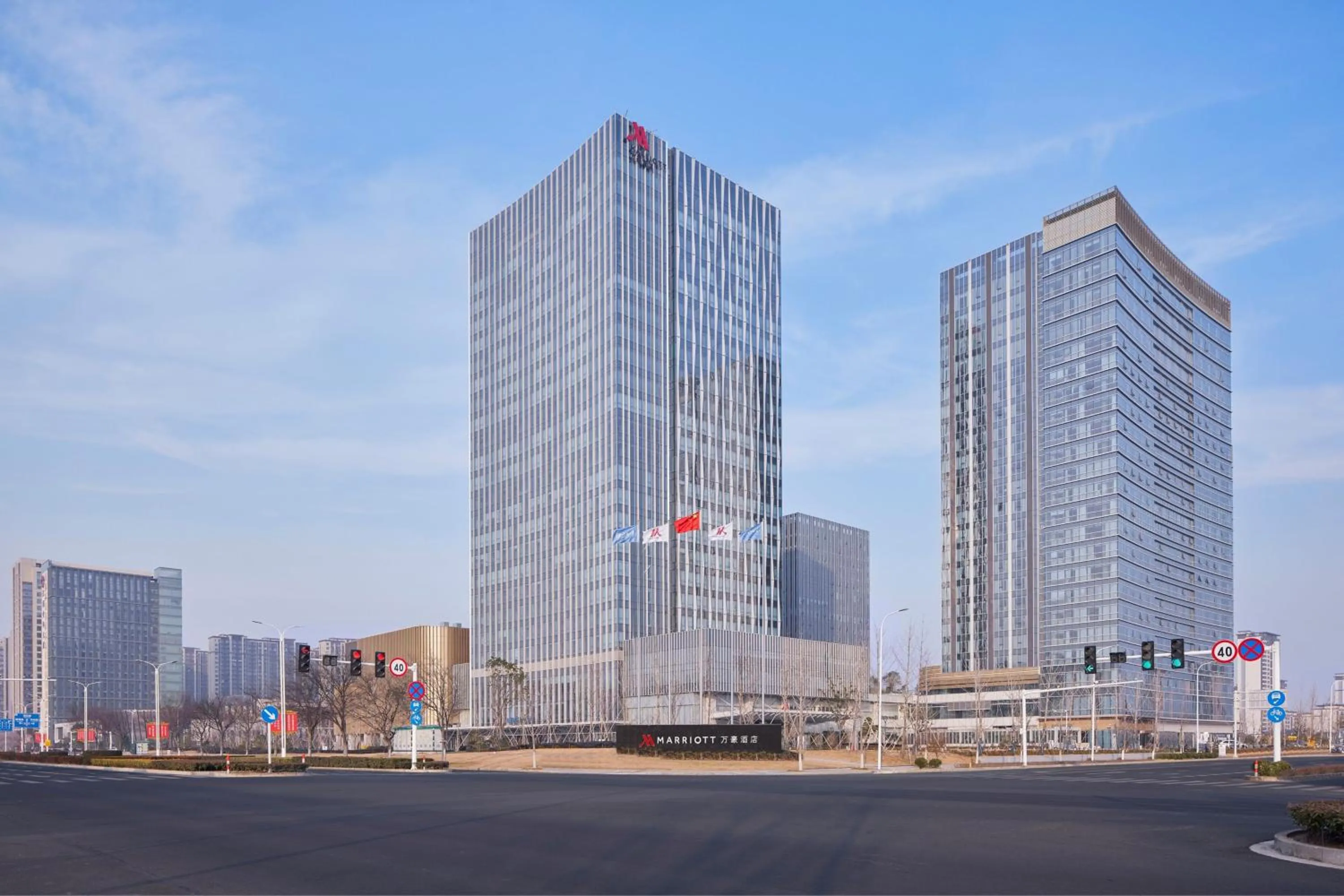 Property building in Changzhou Marriott Hotel Jintan