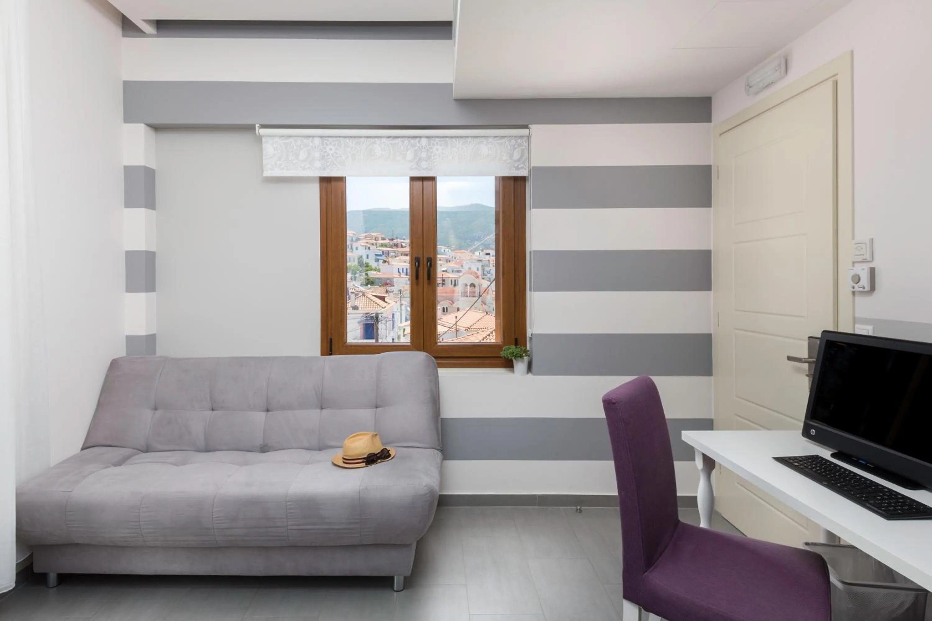 Living room in Dimitra Boutique Hotel