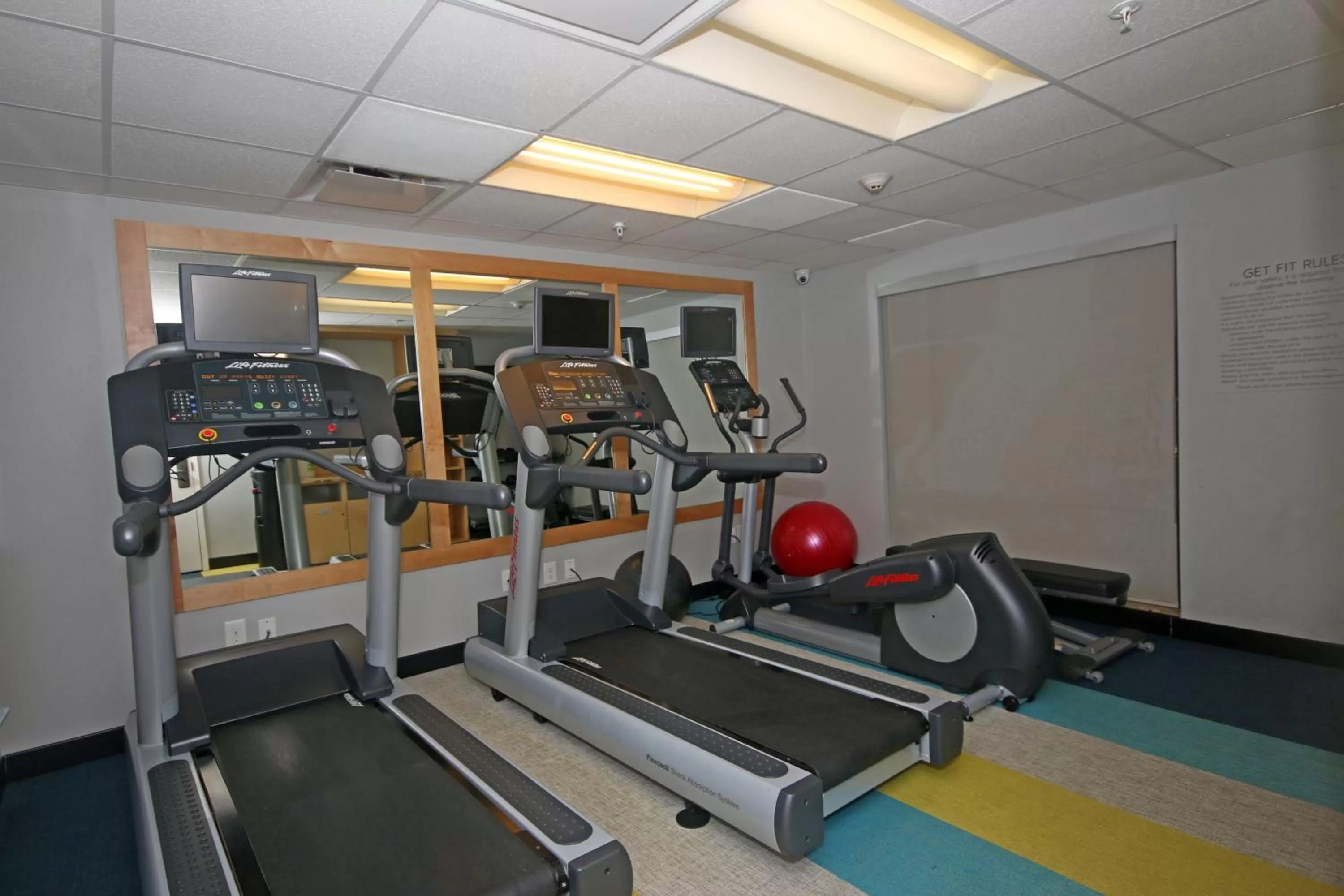Fitness centre/facilities in TownePlace Suites by Marriott Aiken Whiskey Road