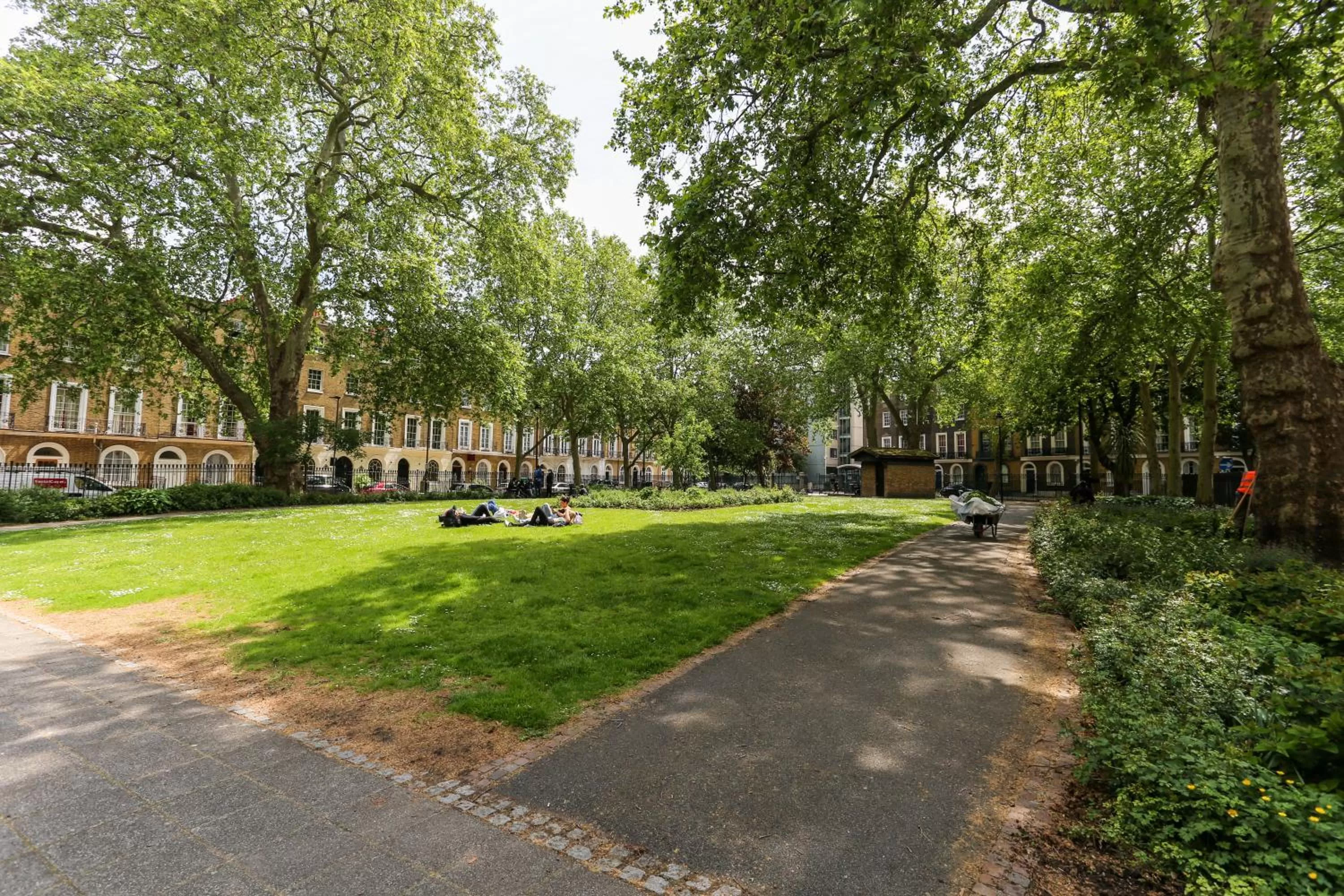 Garden in KX Rooms Kings Cross