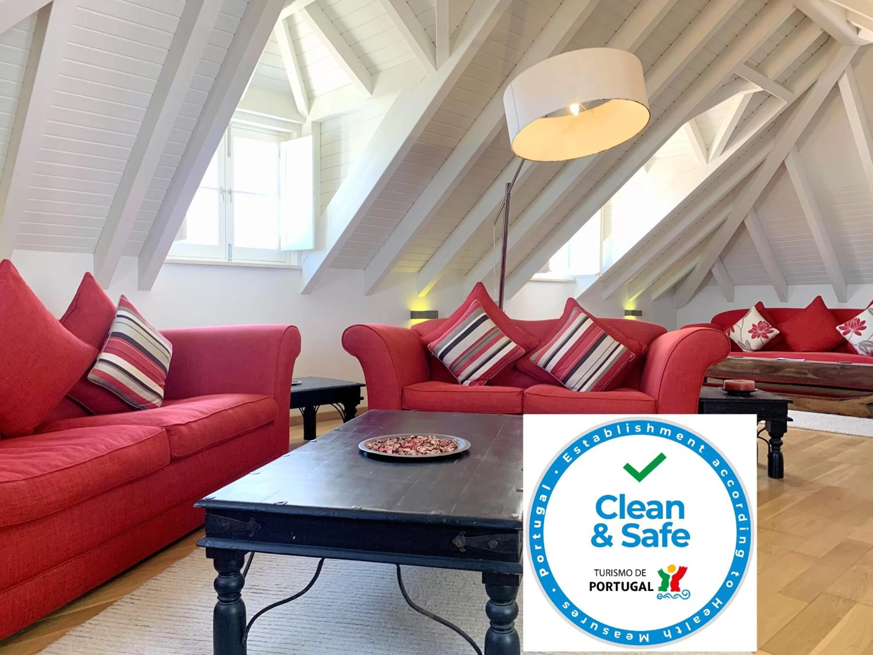 Communal lounge/ TV room in Residence Lagos