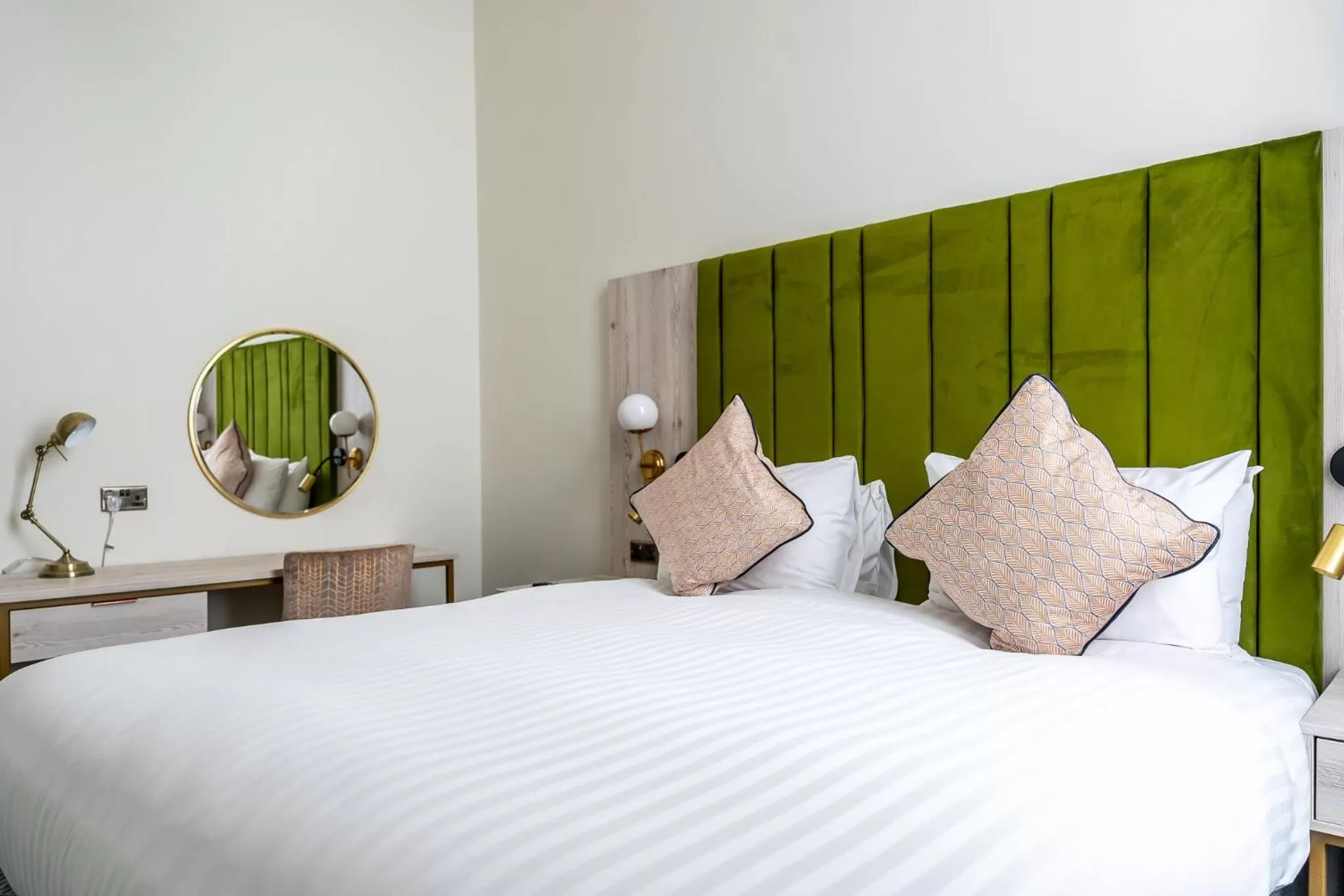 Bedroom, Bed in Trafford Hall Hotel Manchester, Trademark Collection by Wyndham