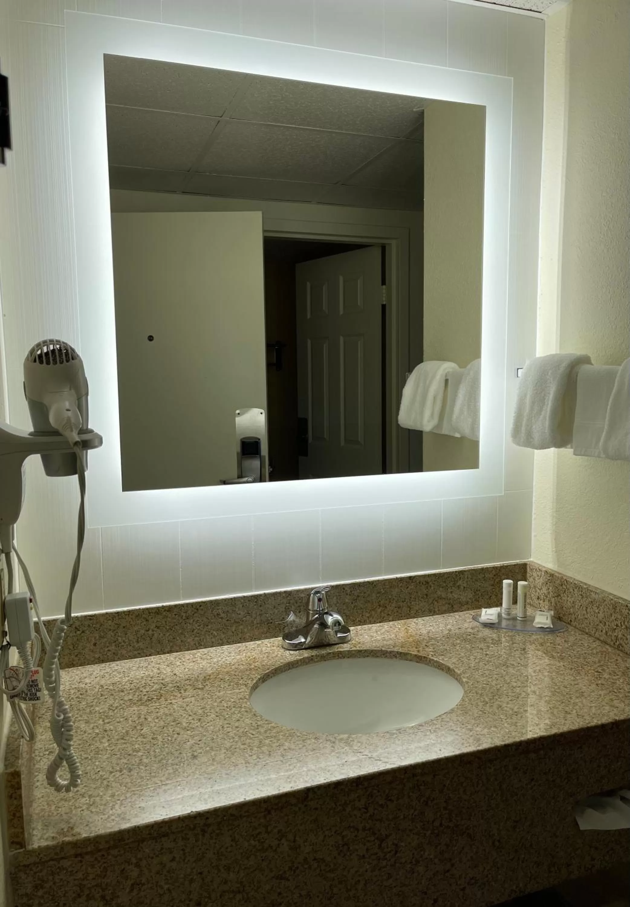 Bathroom in Baymont by Wyndham Scranton Dunmore