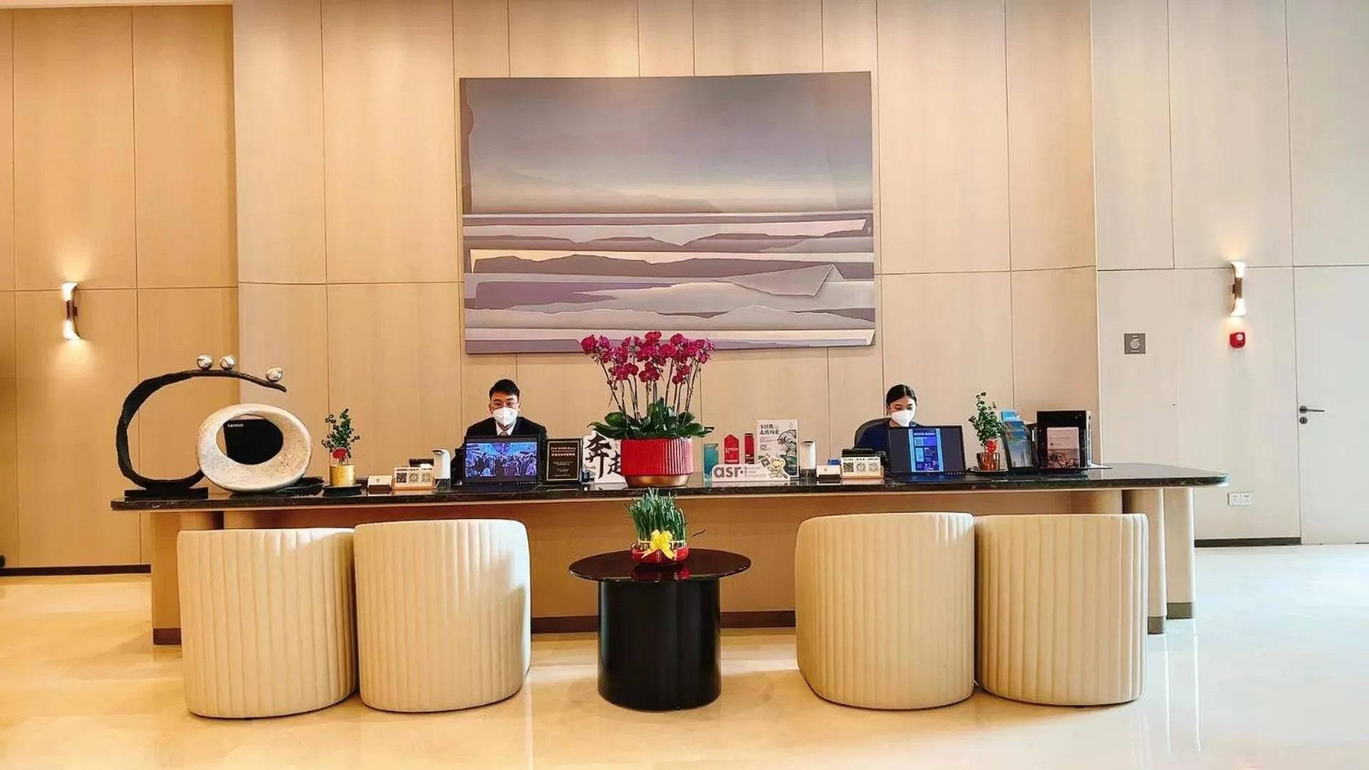 Lobby or reception in Ascott Guangzhou