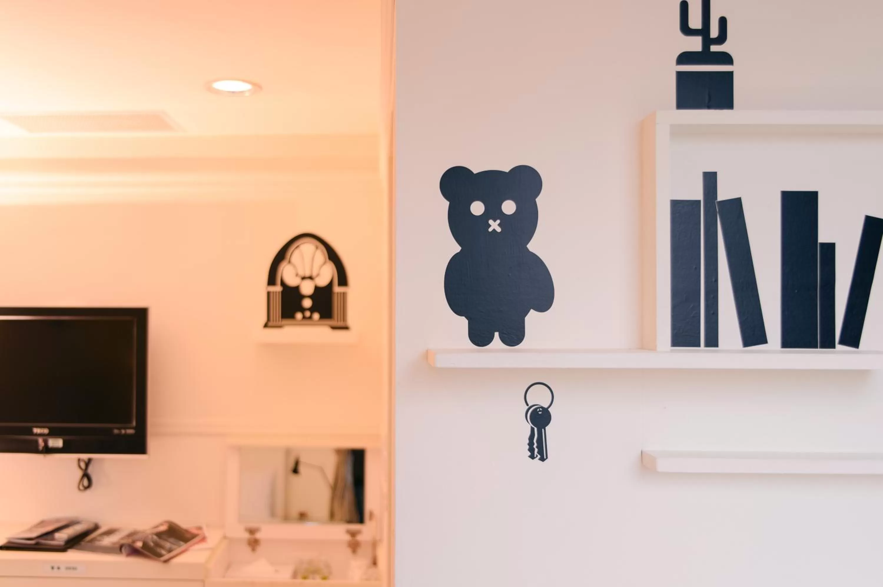 Communal lounge/ TV room in Kiwi Express Hotel - Zhong Zheng Branch