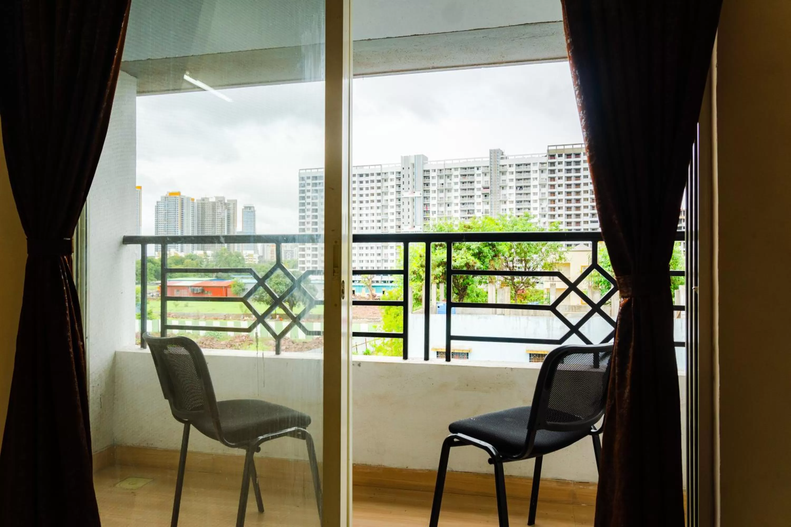 View (from property/room), Balcony/Terrace in Itsy By Treebo - Opal Suites