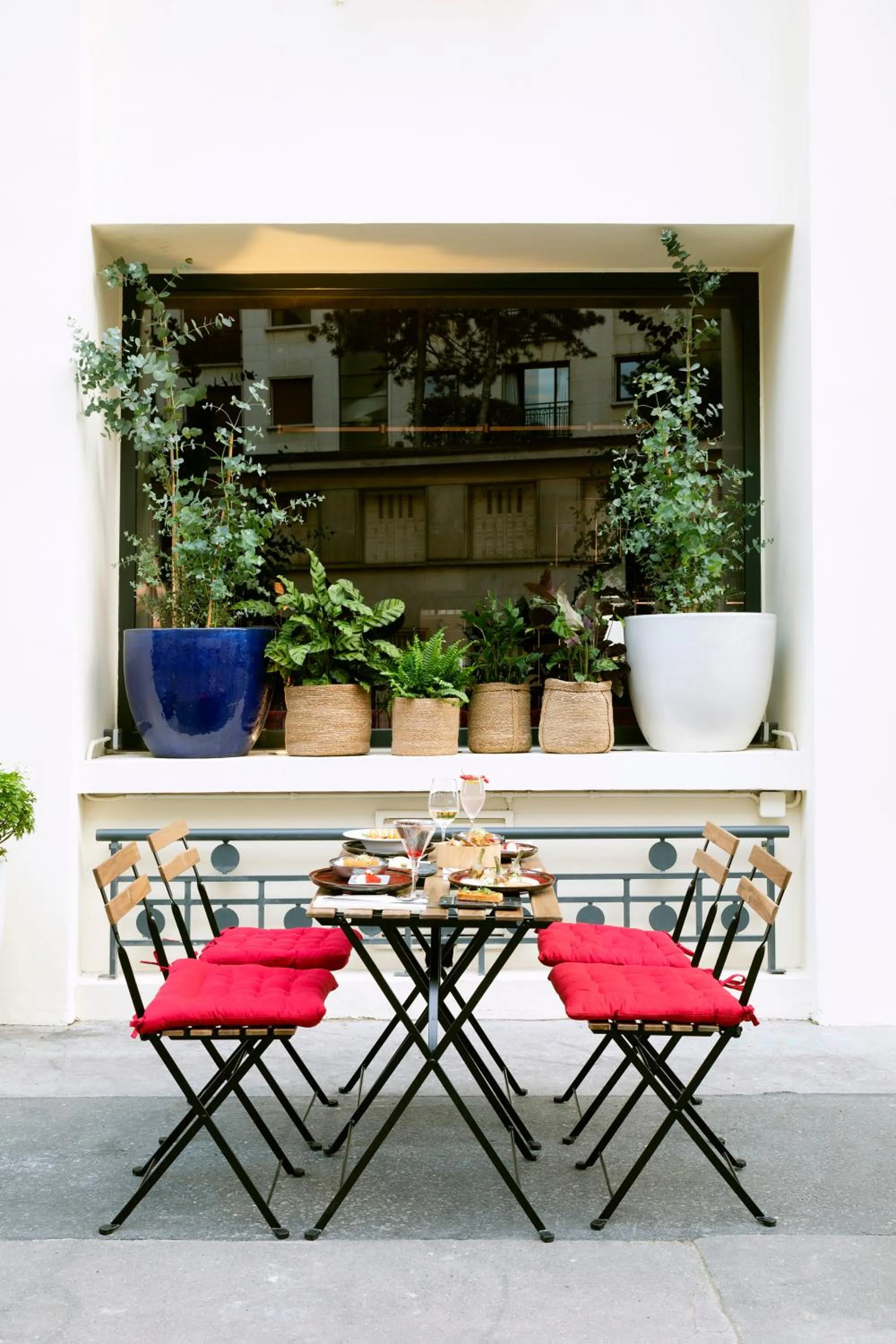 Balcony/Terrace in Villa Marquis a Member of Melia Collection Tour Eiffel