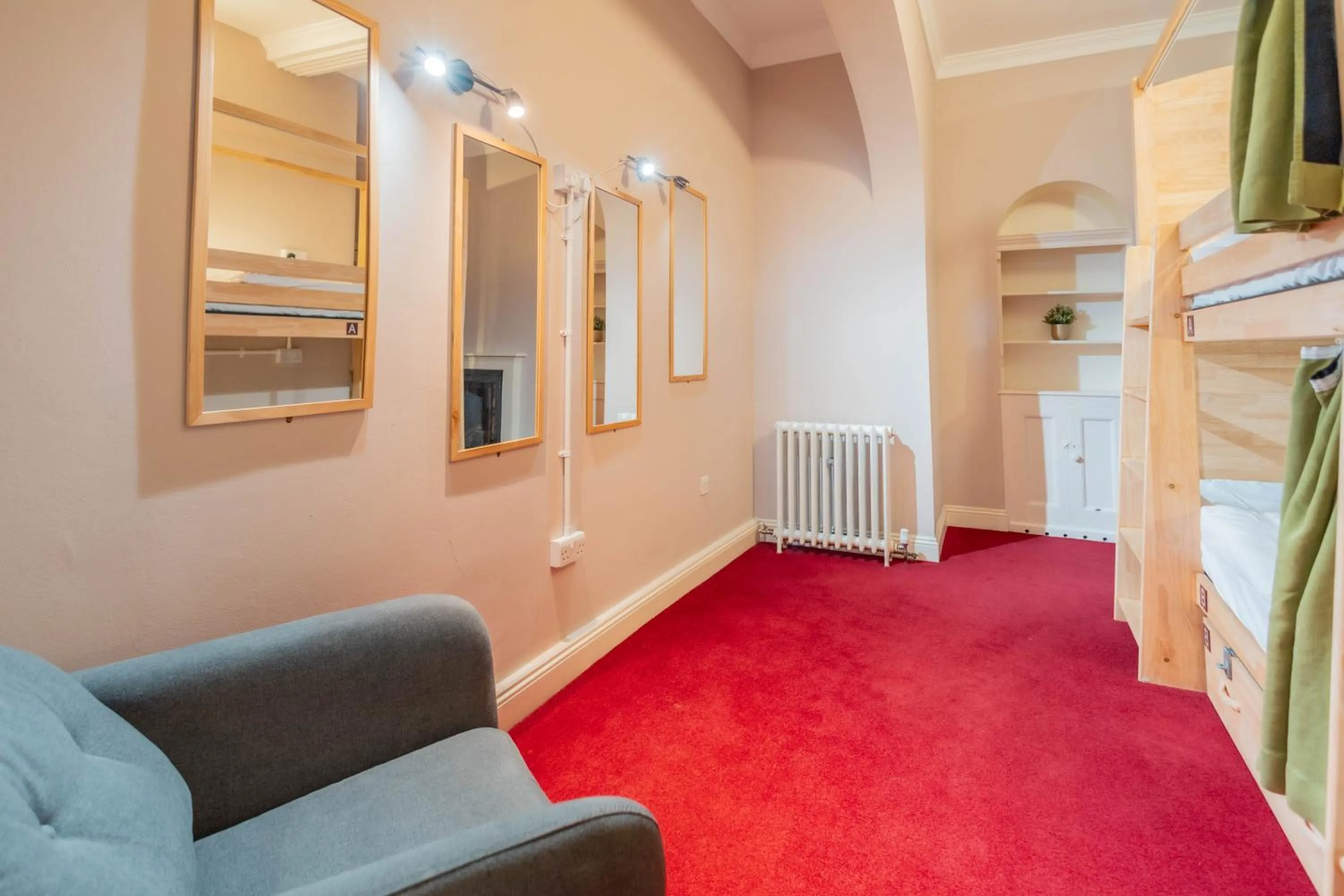 Bedroom in Palmers Lodge Swiss Cottage