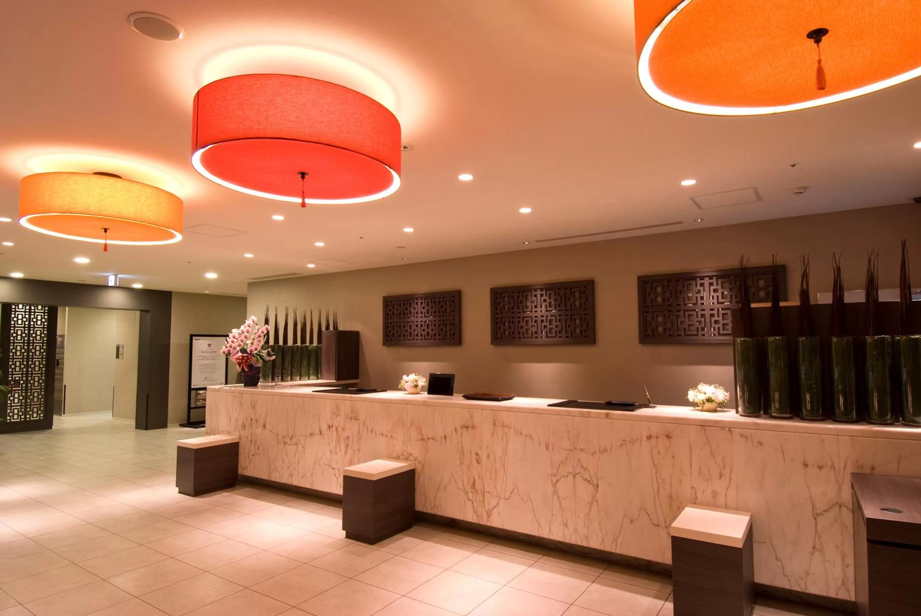 Lobby or reception in Dormy Inn Nagasaki Shinchichukagai