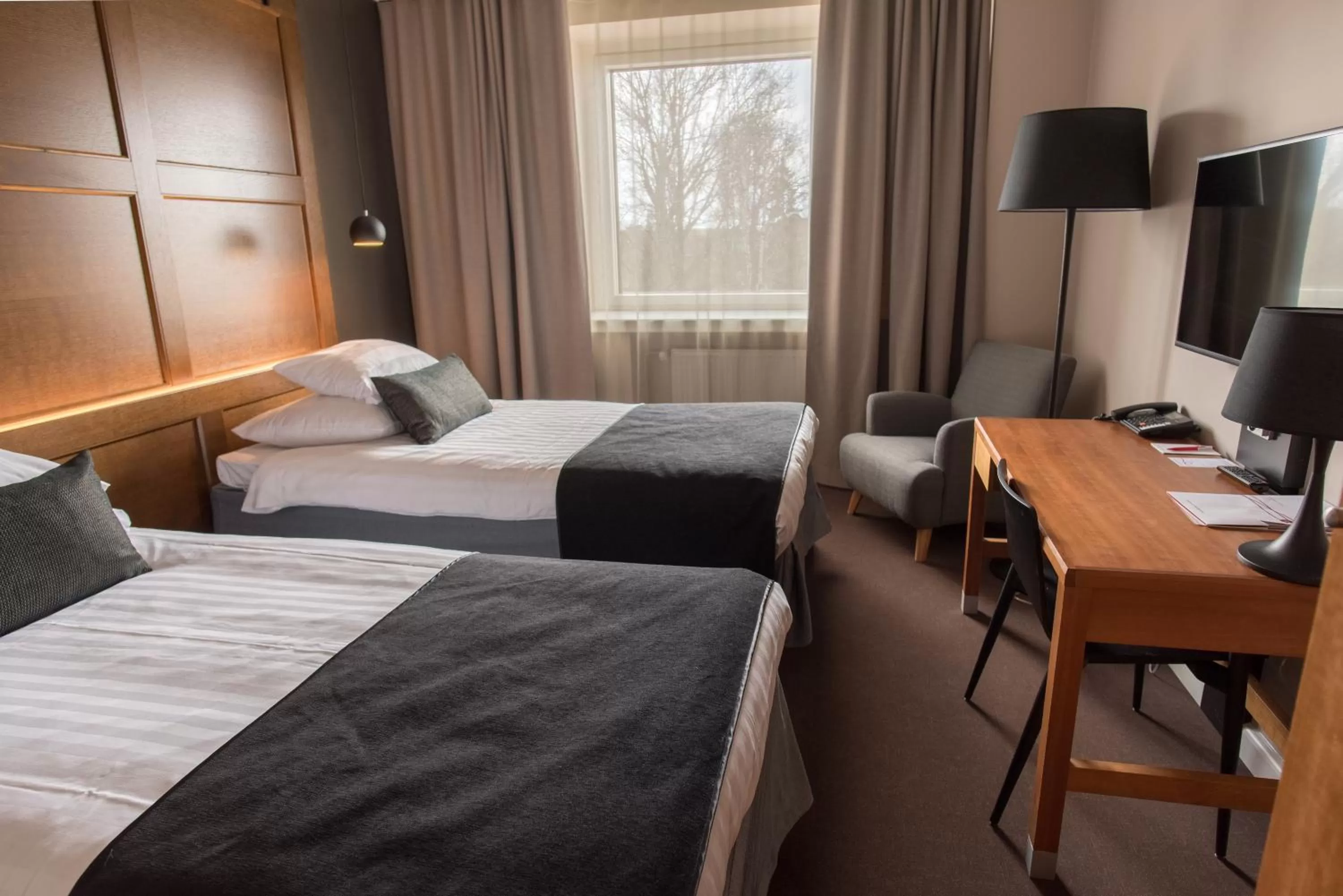 Photo of the whole room, Bed in Original Sokos Hotel Vaakuna Joensuu