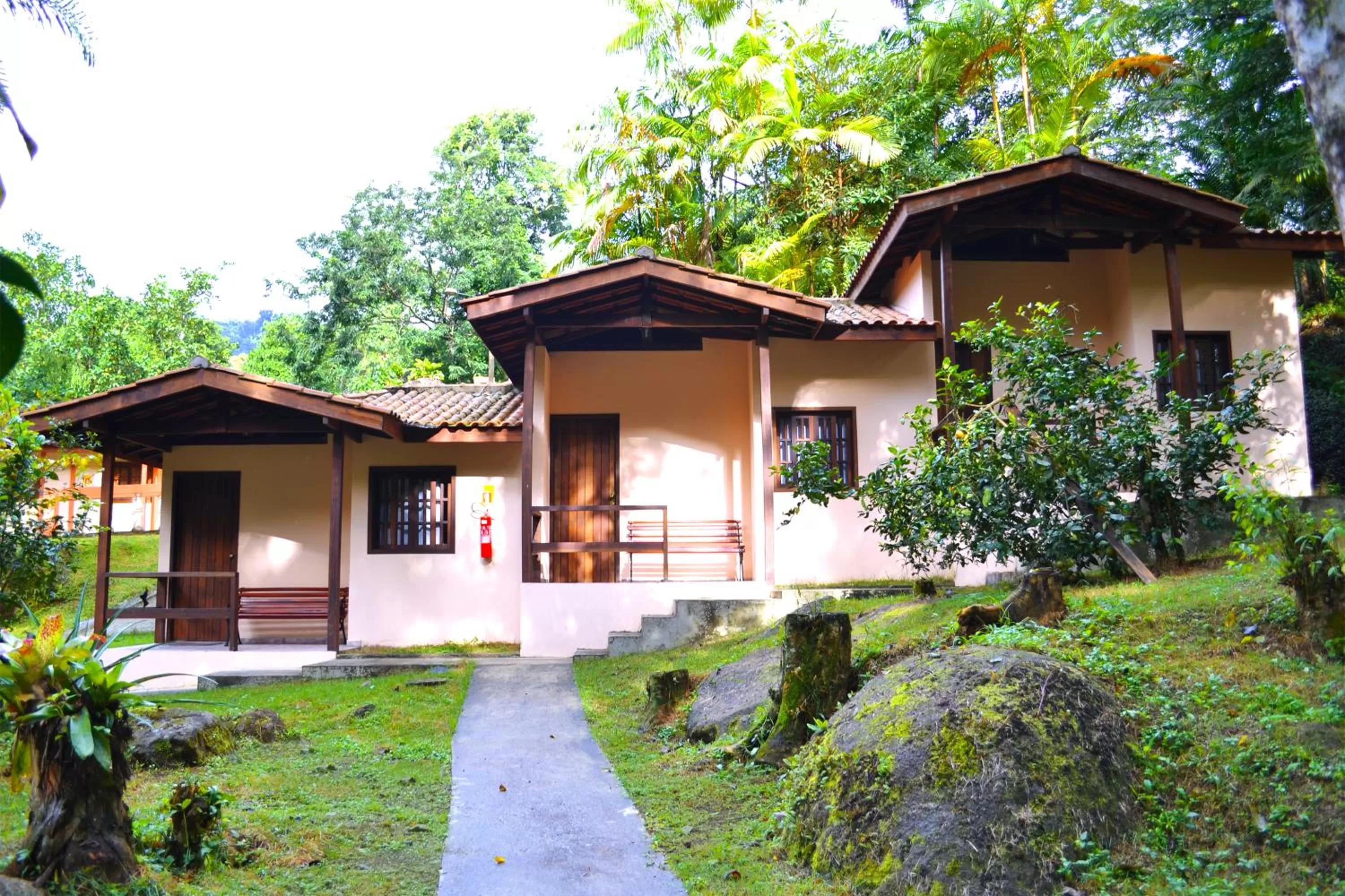 Property building in Pousada Canto do Curió Paraty