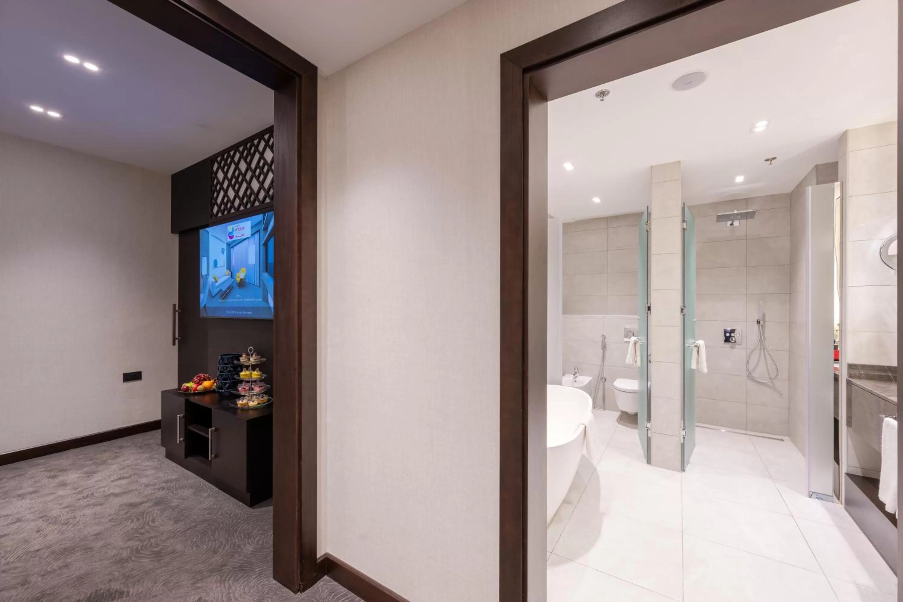 Toilet in Ramada Encore Doha by Wyndham