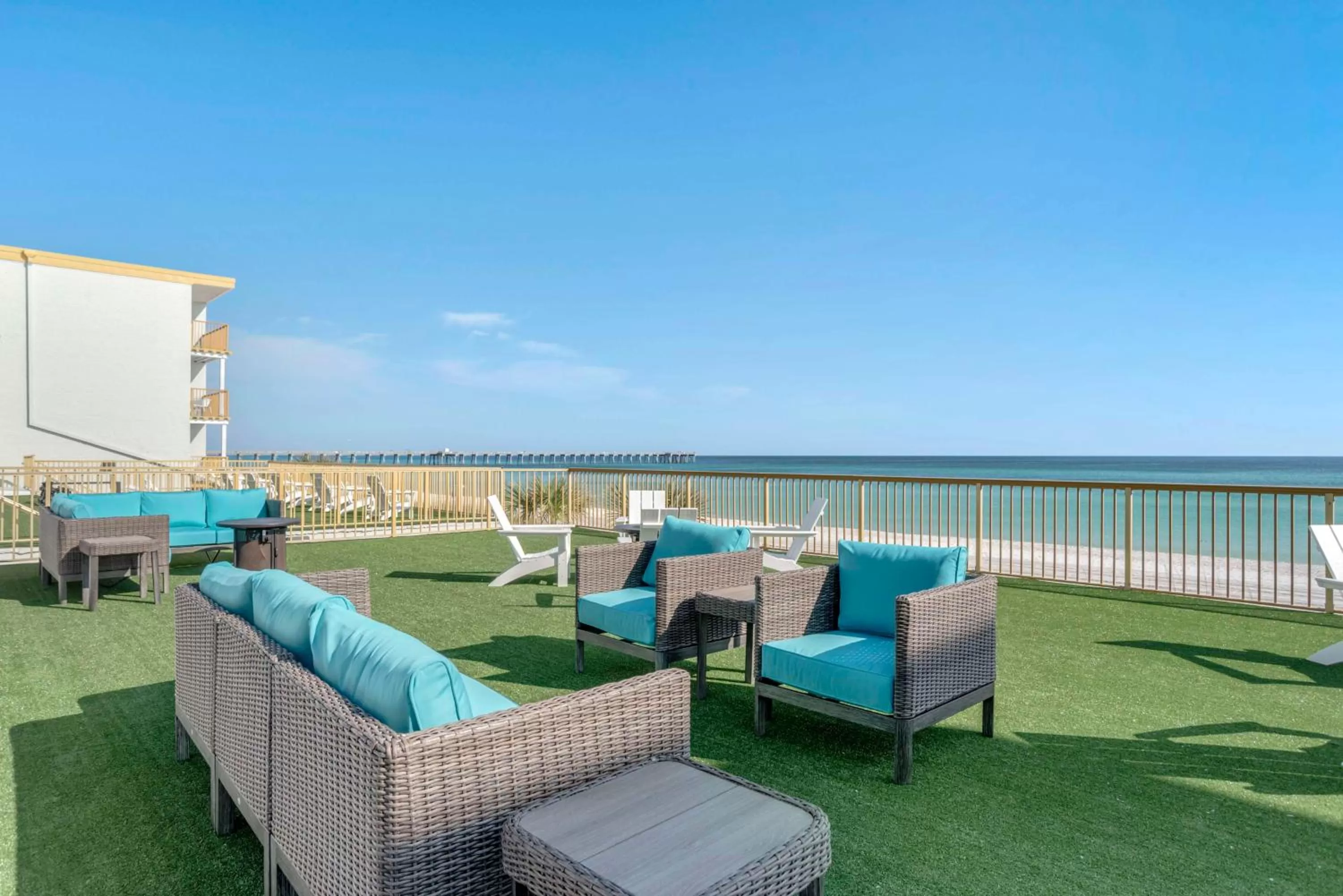 Property building in Chateau Beachfront Hotel, a By the Sea Resort