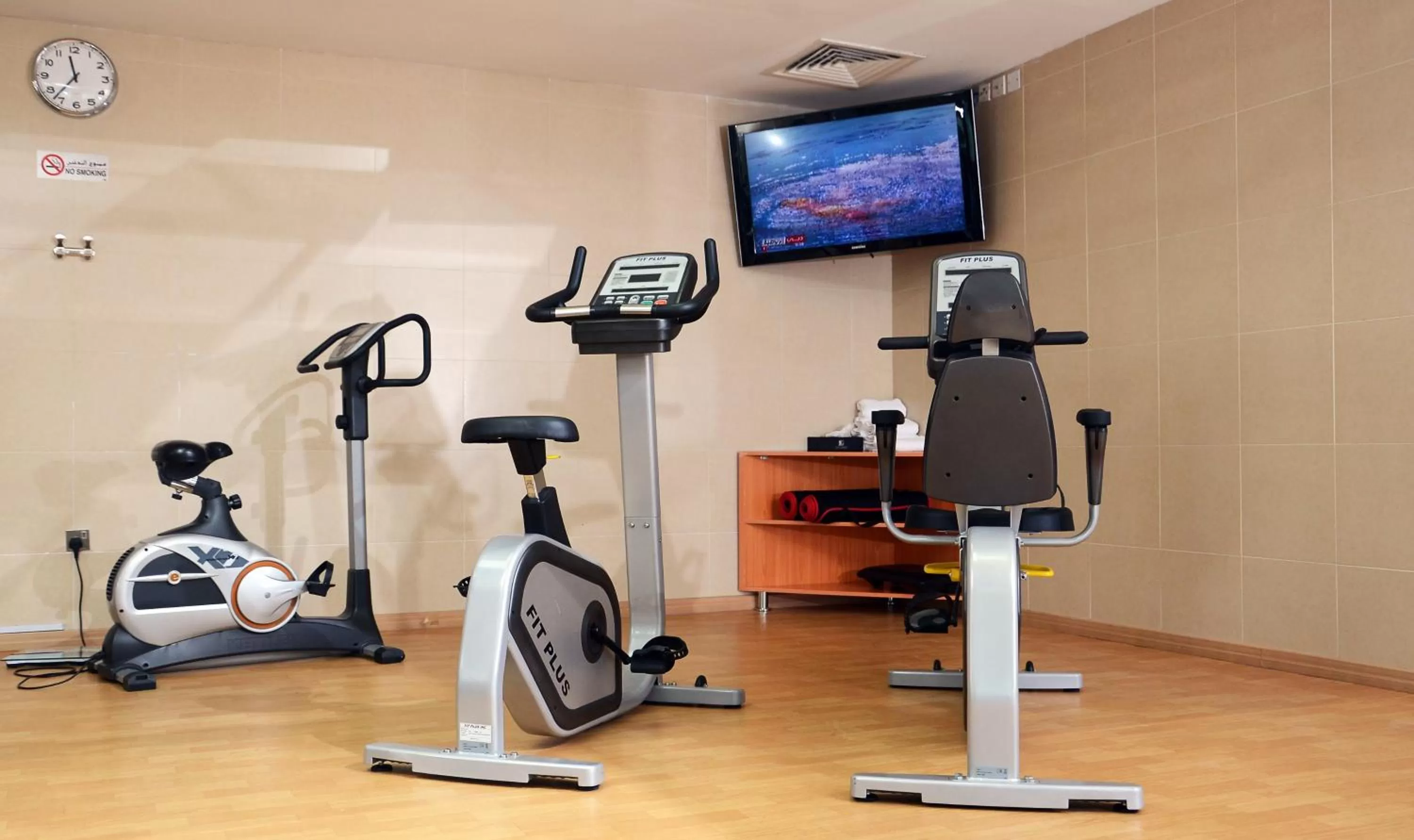 Fitness centre/facilities in Rose Garden Hotel Apartments - Al Barsha, Near Metro Station