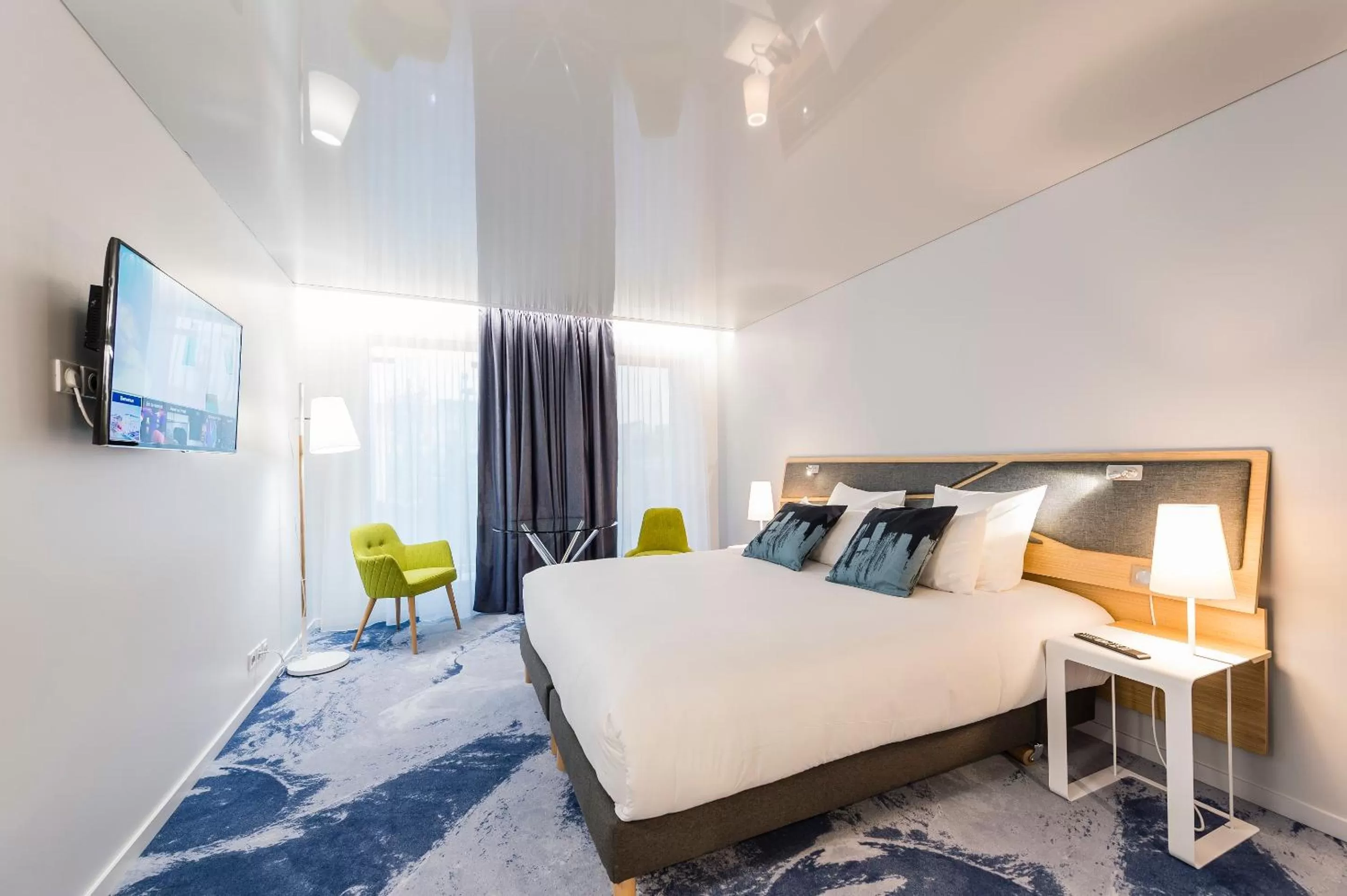 Bed in Seeko'o Hotel Bordeaux