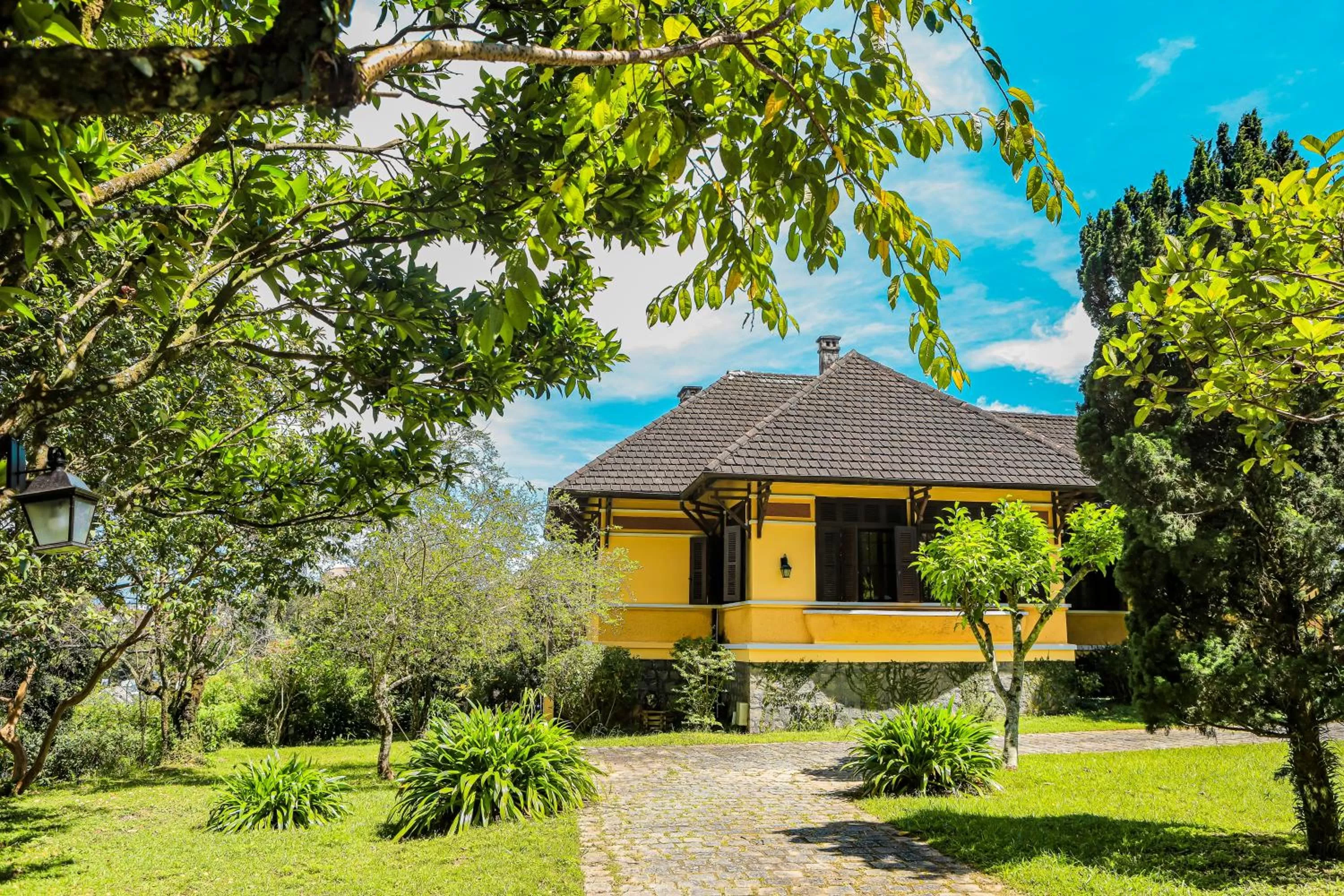 Property building in Ana Mandara Villas Dalat Resort & Spa