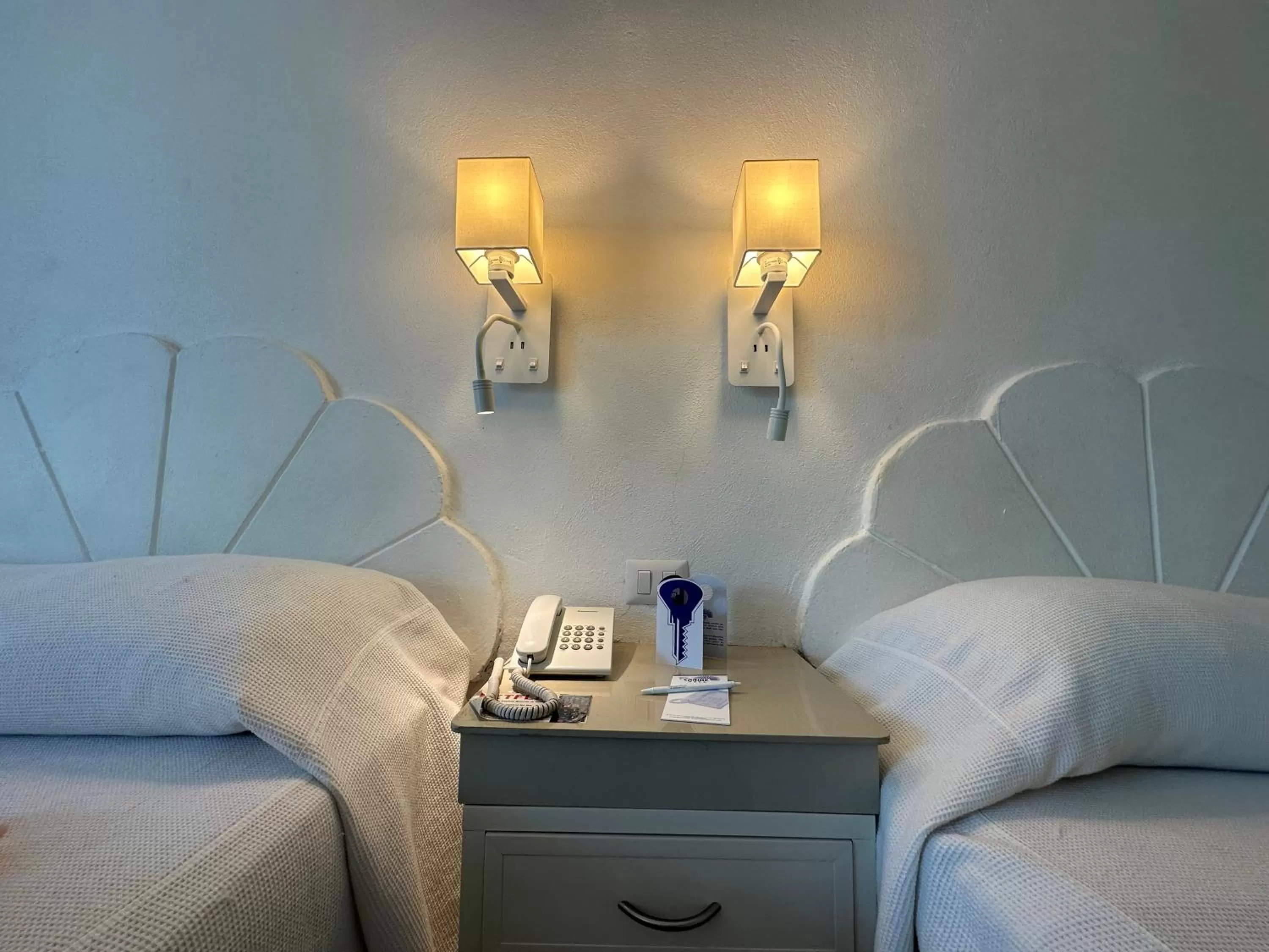 Bed in Hotel Plaza Caribe