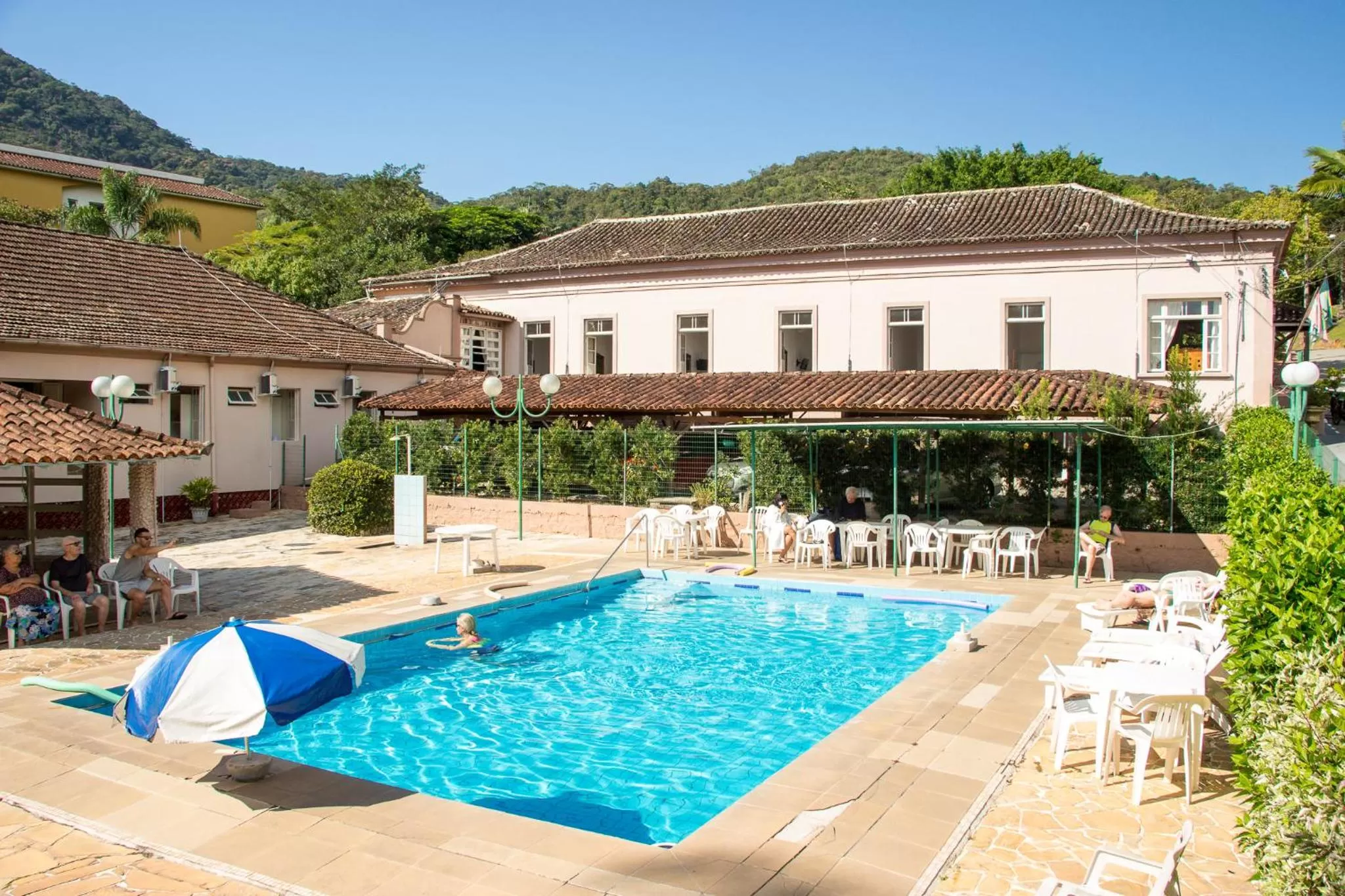 Swimming pool in Hotel Caldas da Imperatriz