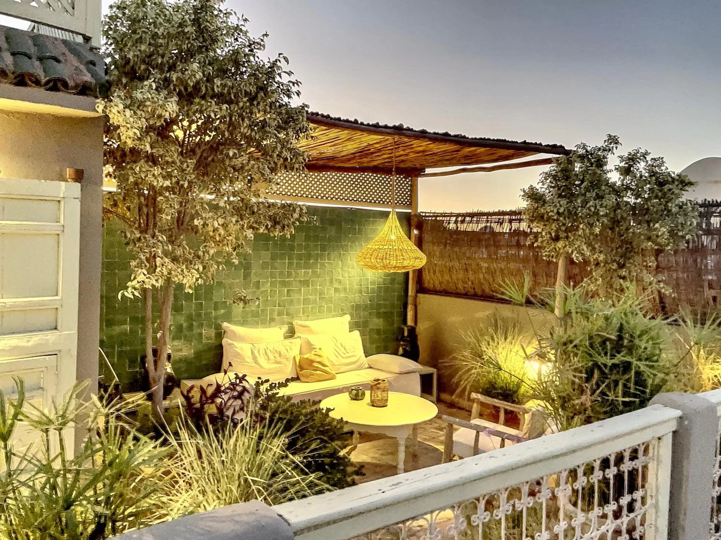 Balcony/Terrace in Riad Dar Chacha