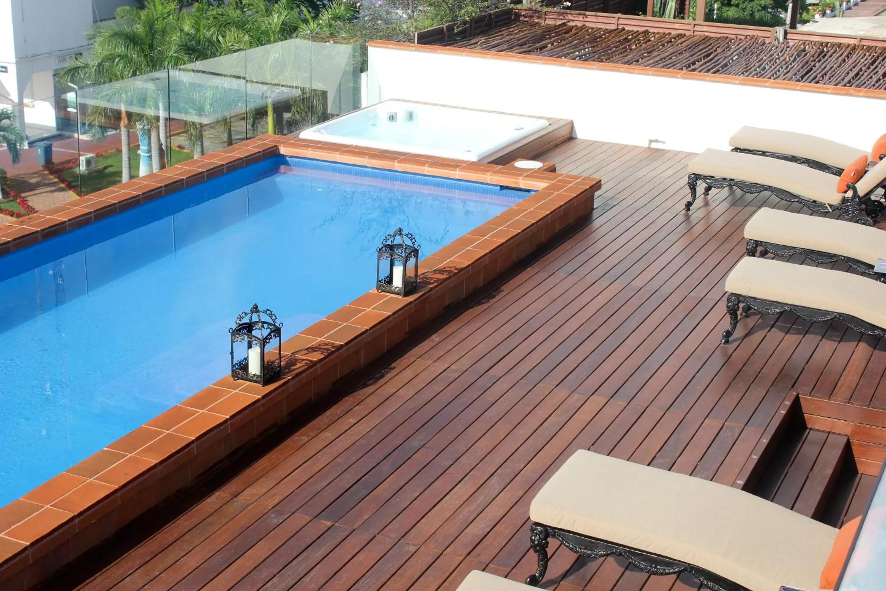 Swimming pool in La Pasion Colonial Hotel Boutique By Bunik