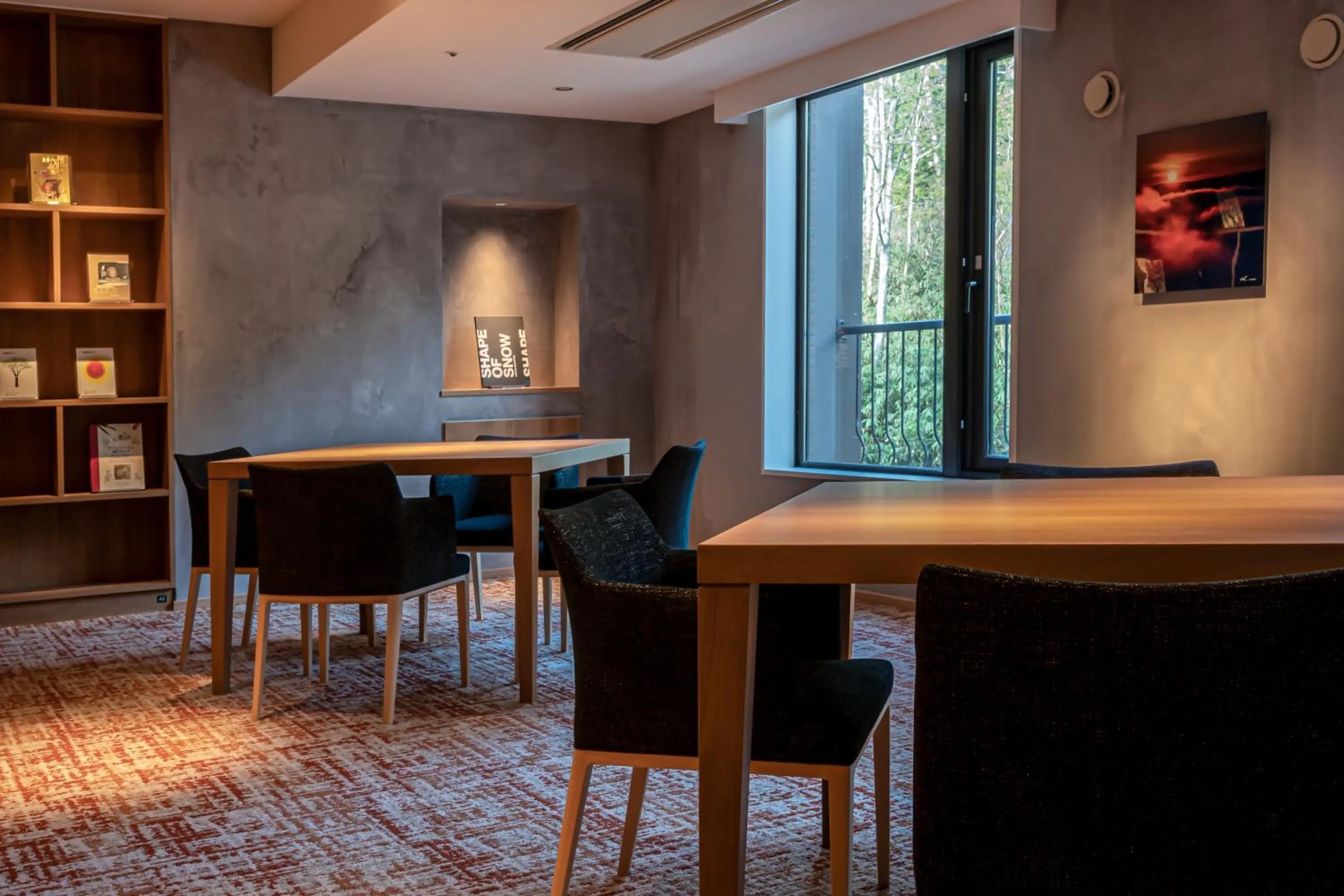 Library in Higashikawa Asahidake Onsen Hotel Bear Monte