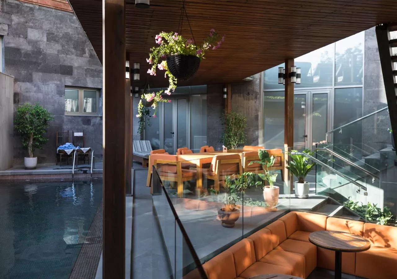 Patio in Tufenkian Historic Yerevan Hotel